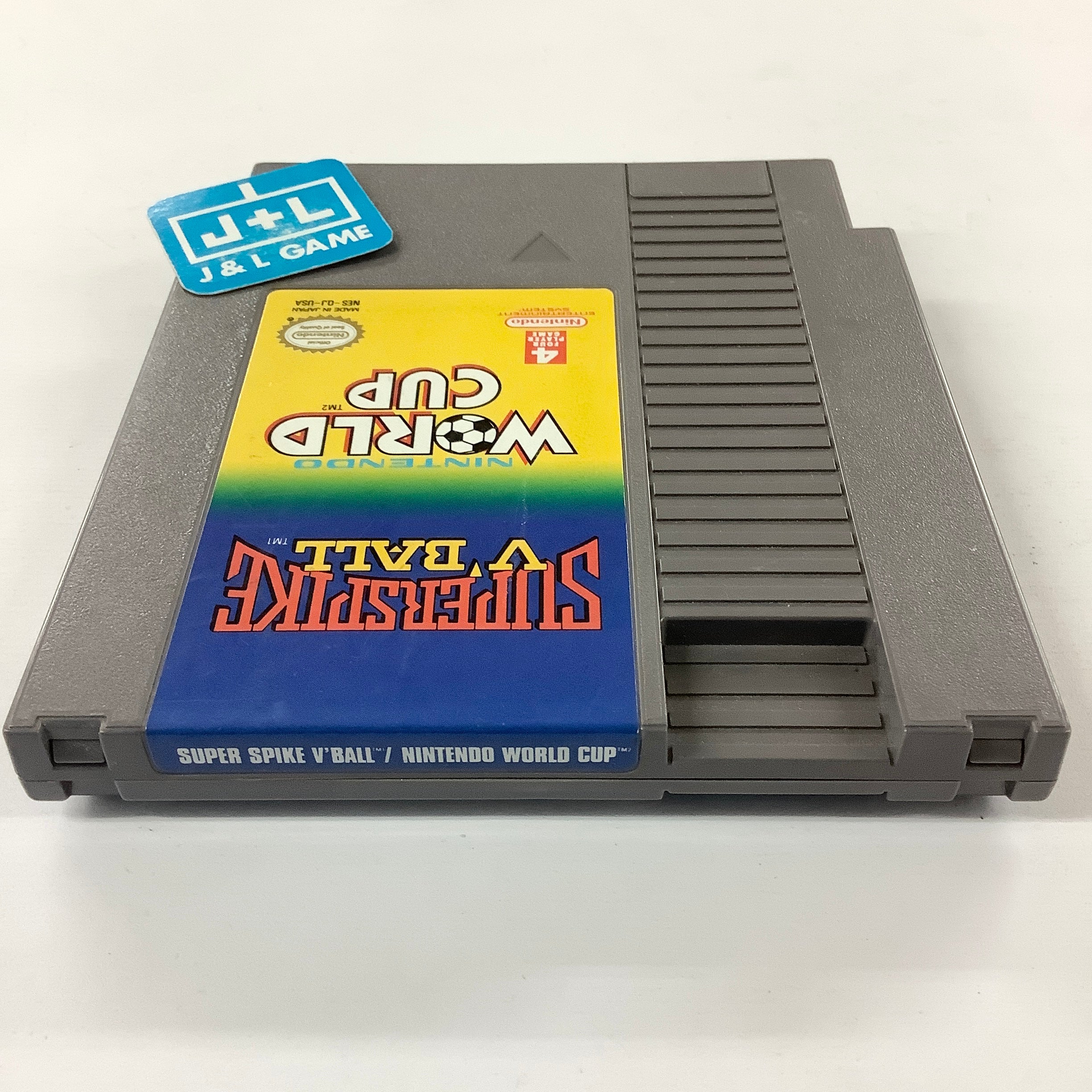 Super Spike V'Ball / Nintendo World Cup - (NES) Nintendo Entertainment System [Pre-Owned] Video Games Nintendo   