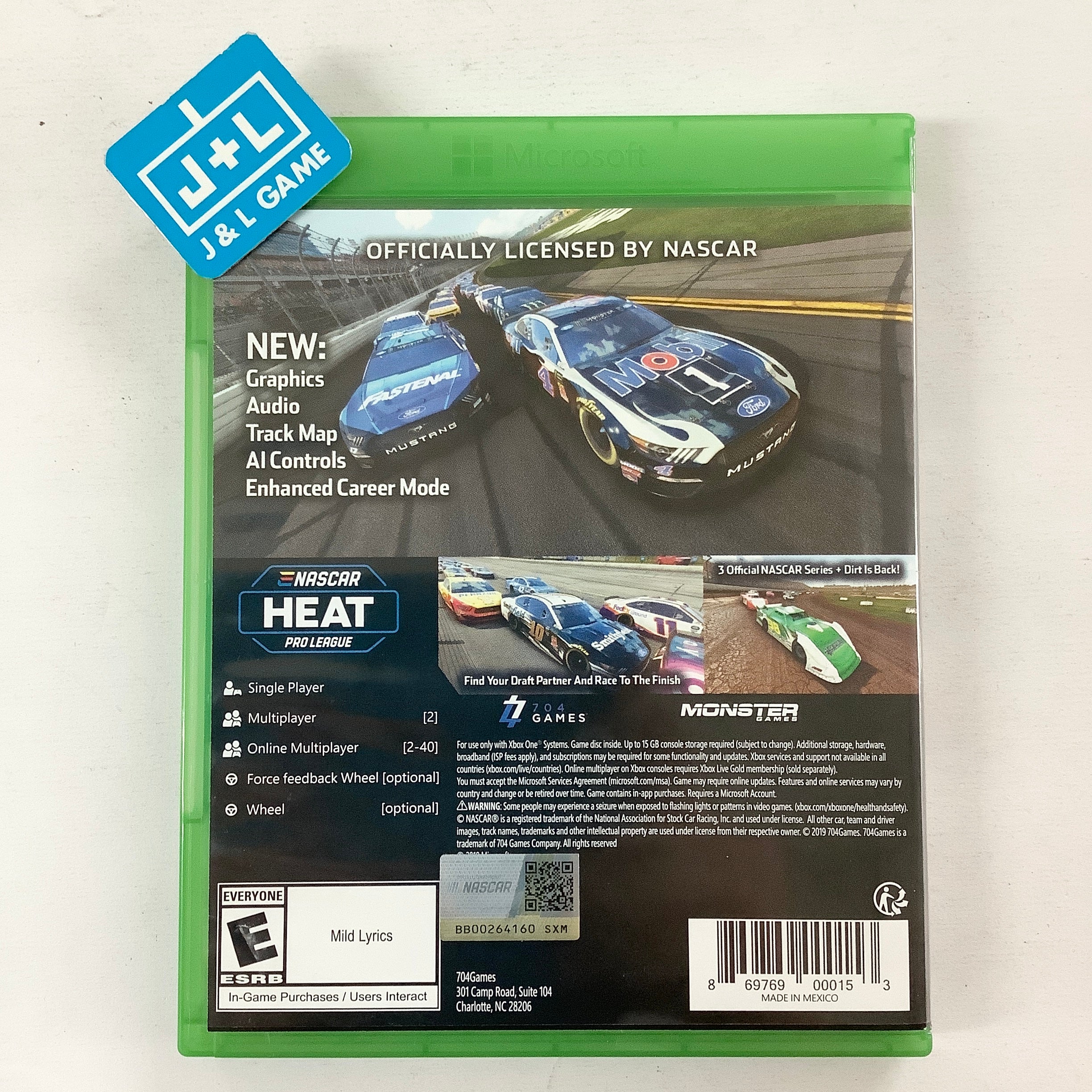 NASCAR Heat 4 - (XB1) Xbox One [Pre-Owned] Video Games 704 Games   