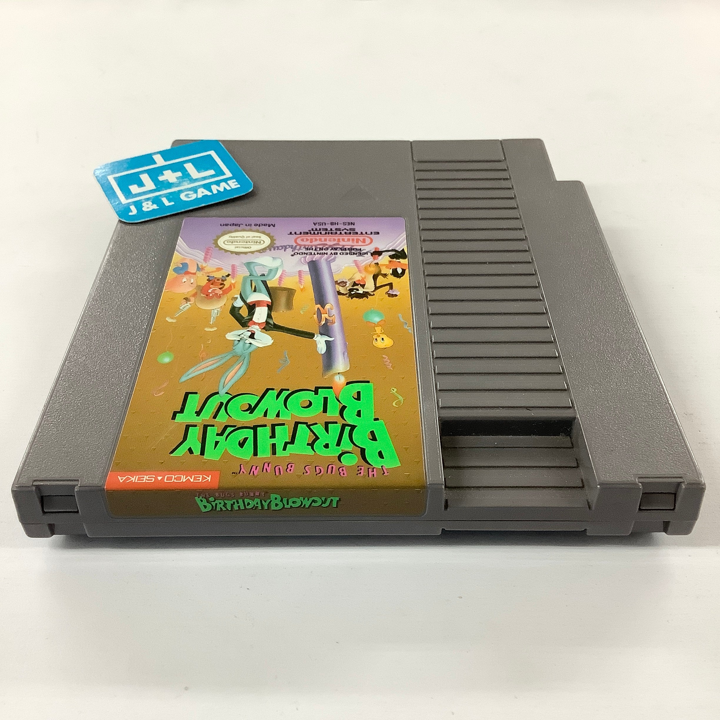 The Bugs Bunny Birthday Blowout - (NES) Nintendo Entertainment System [Pre-Owned] Video Games Kemco   