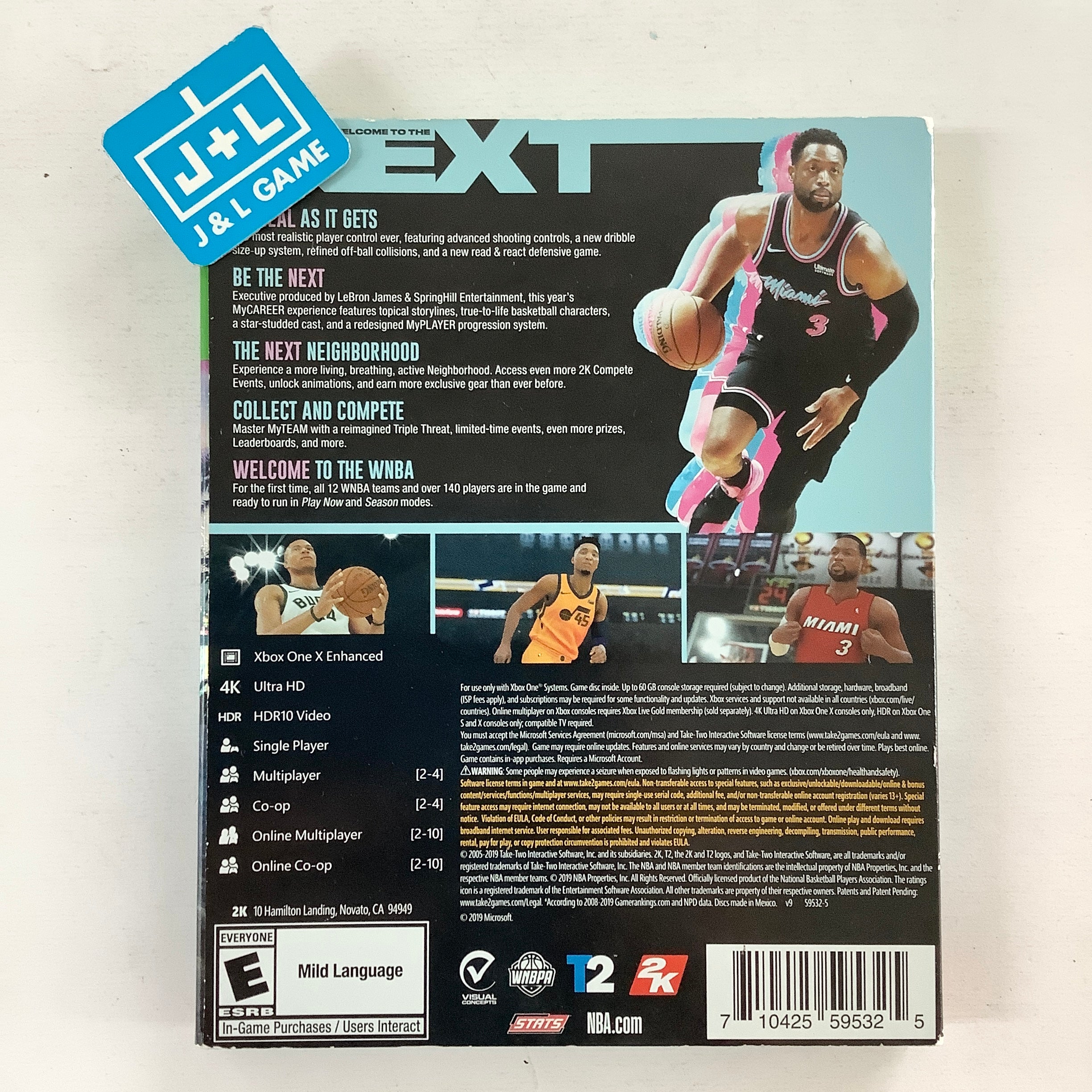 NBA 2K20 (Legend Edition) - (XB1) Xbox One [Pre-Owned] Video Games 2K GAMES   