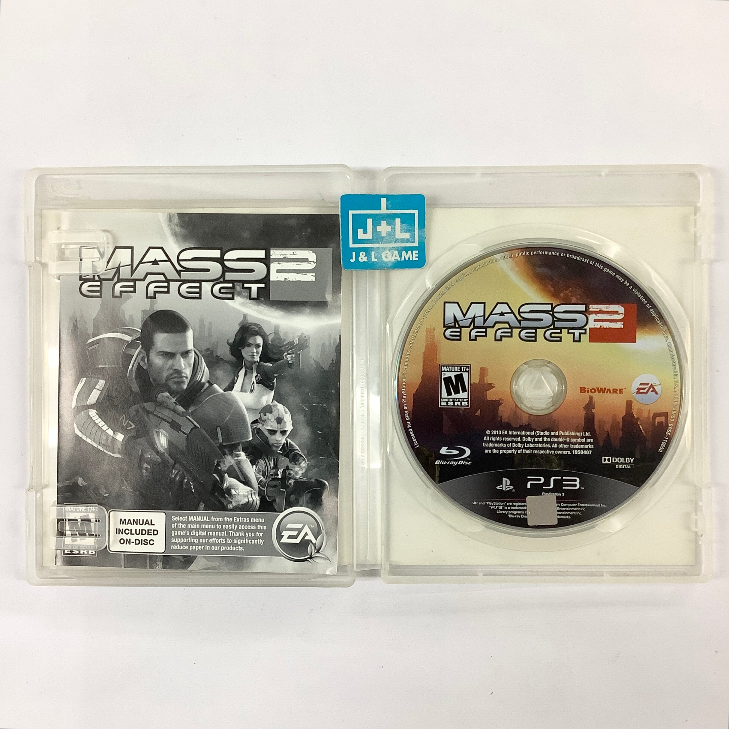 Mass Effect 2 - (PS3) PlayStation 3 [Pre-Owned] Video Games Electronic Arts   