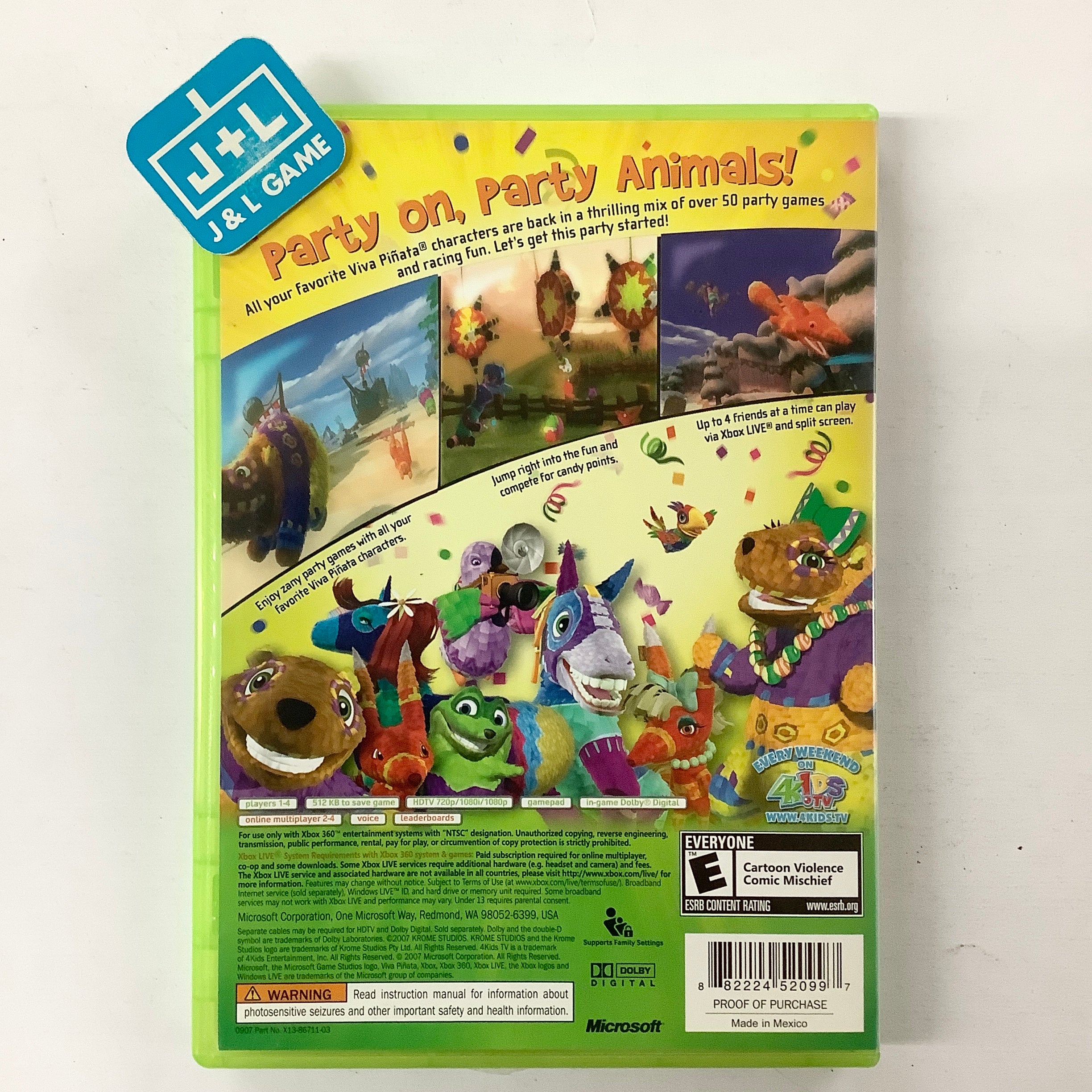 Viva Pinata: Party Animals - Xbox 360 [Pre-Owned] Video Games Microsoft Game Studios   