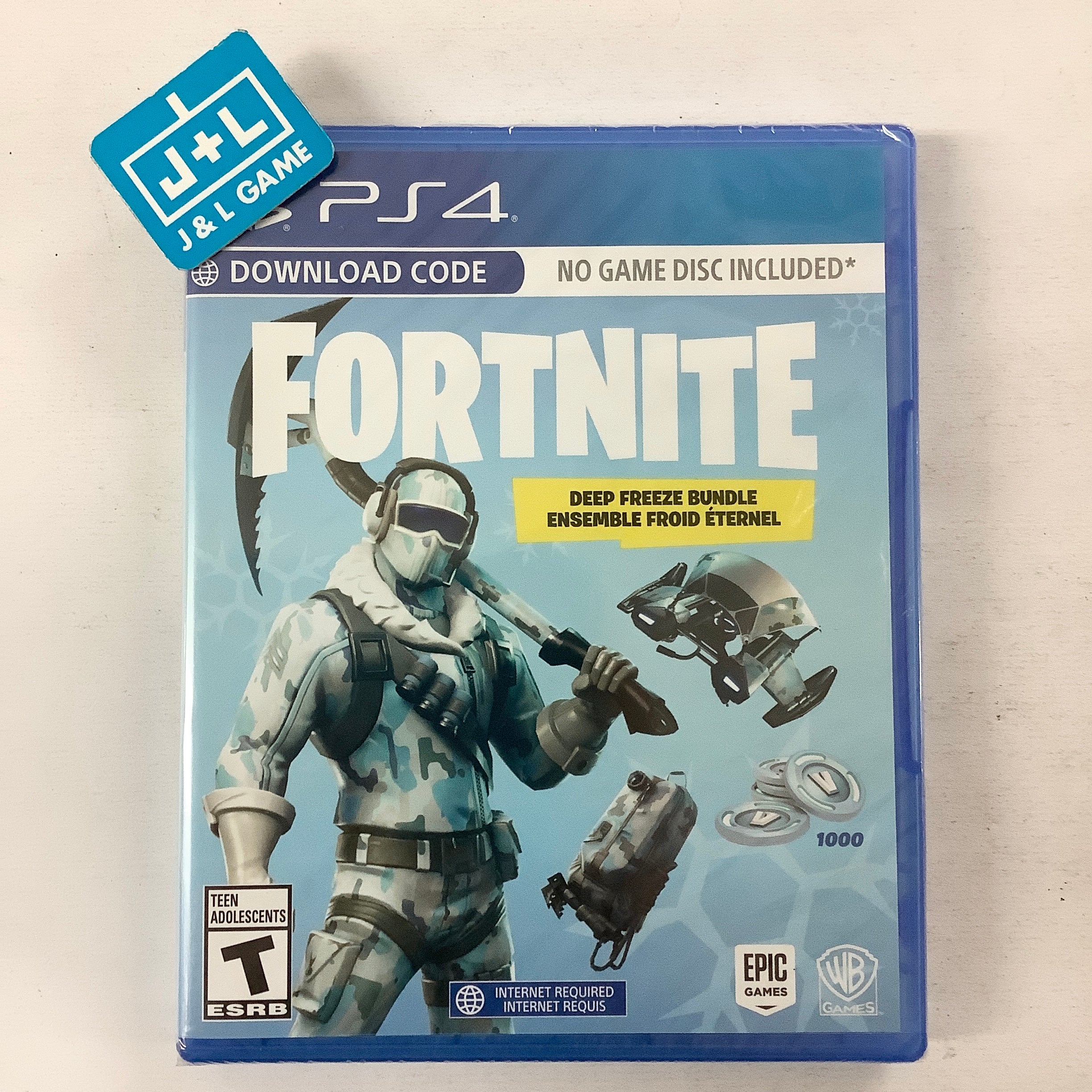 Fortnite: Deep Freeze Bundle - (PS4) PlayStation 4 Video Games WB Games   