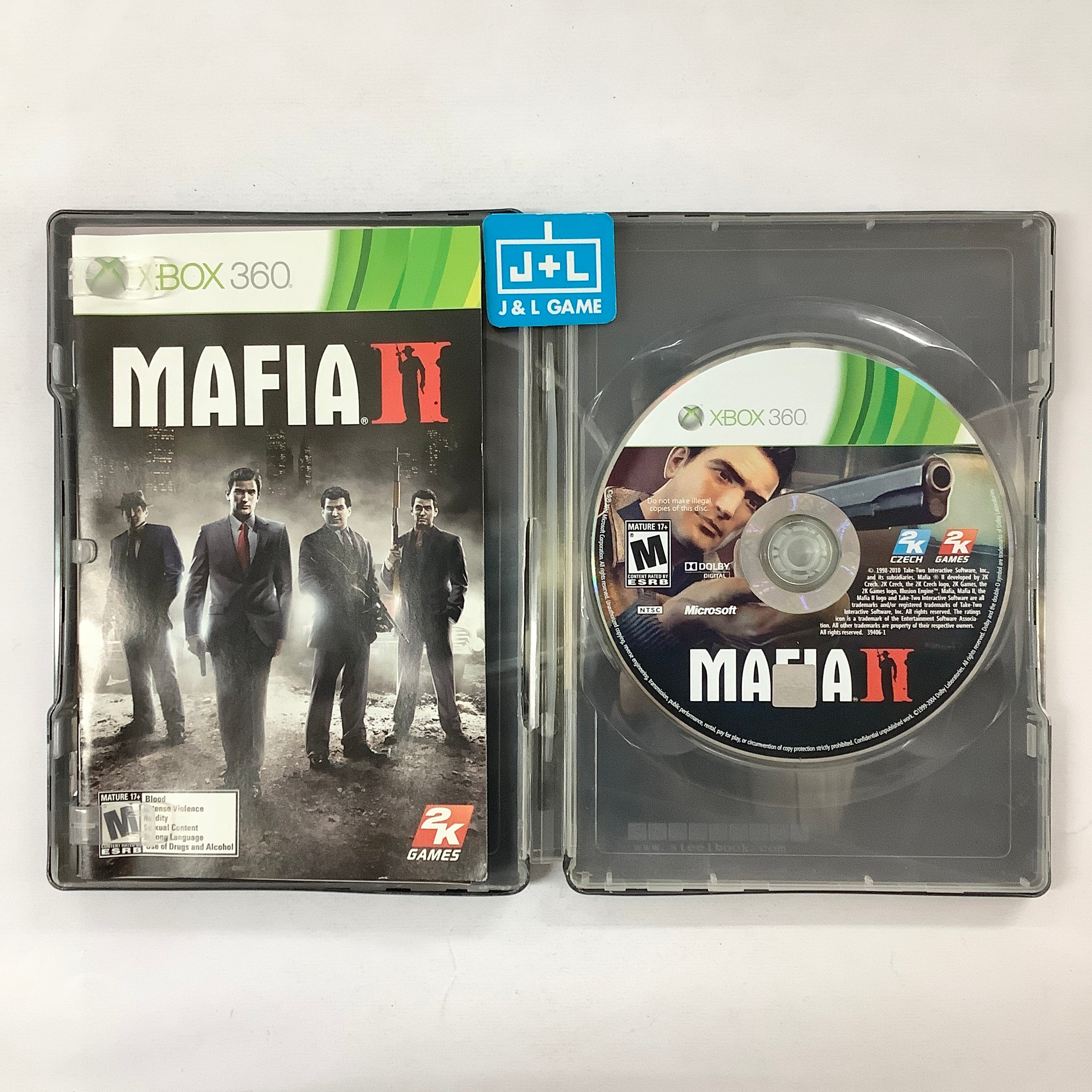 Mafia II (Collector's Edition) - Xbox 360 [Pre-Owned] Video Games 2K   