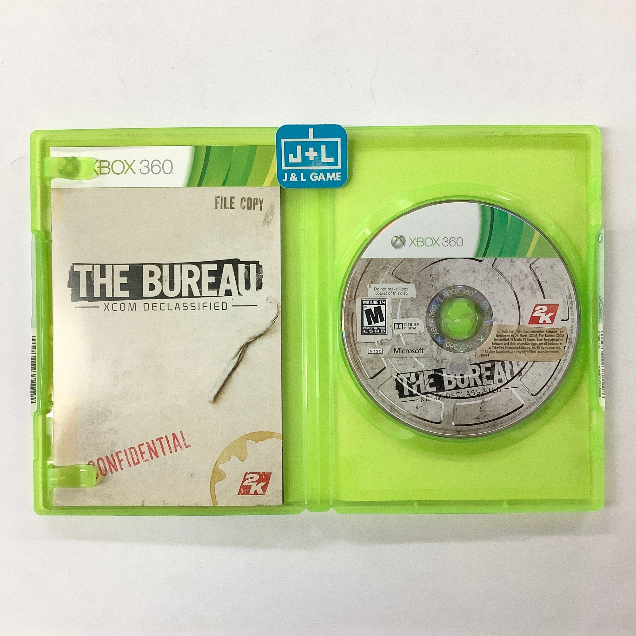 The Bureau: XCOM Declassified - Xbox 360 [Pre-Owned] Video Games 2K Games   