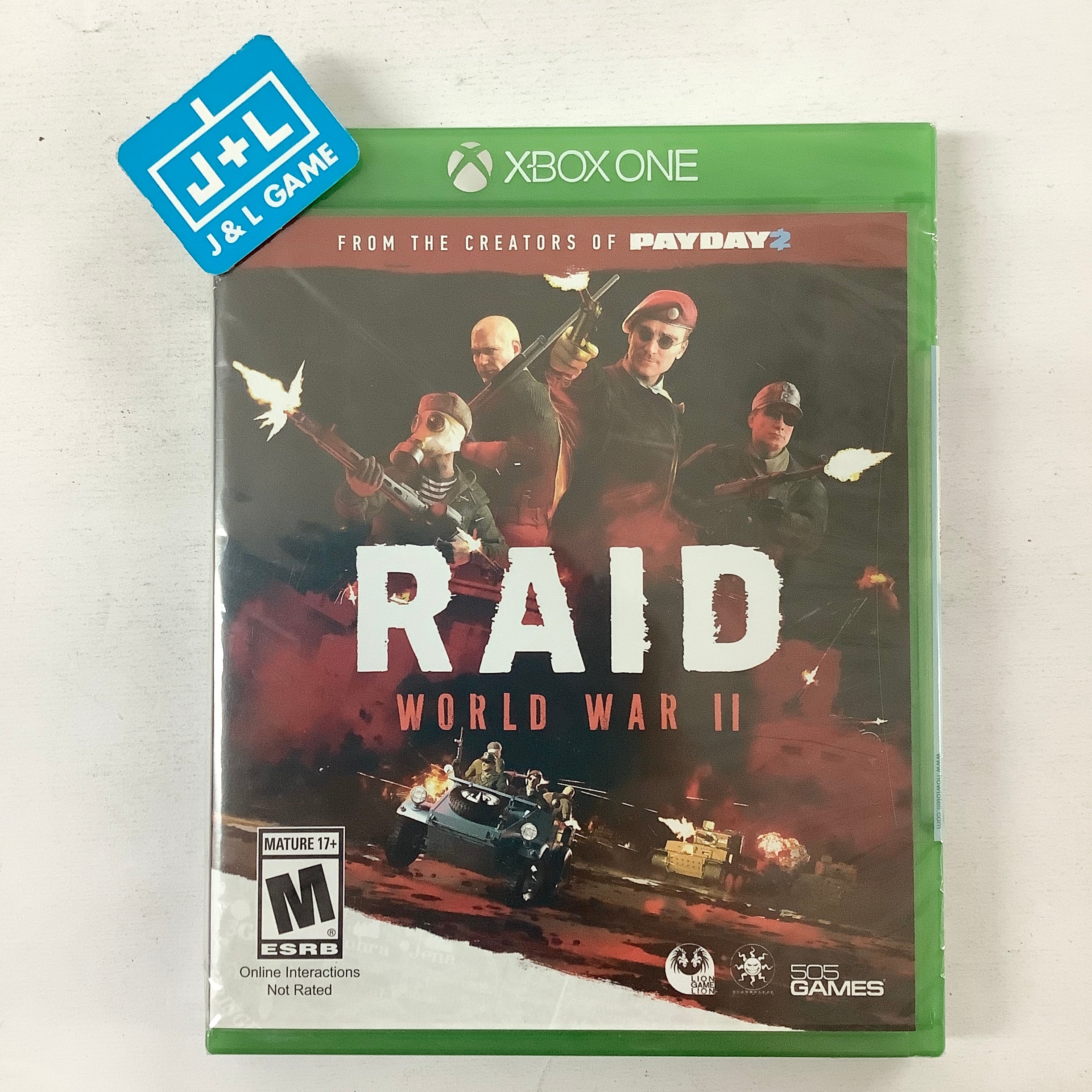 Raid: World War II - (XB1) Xbox One Video Games 505 Games   