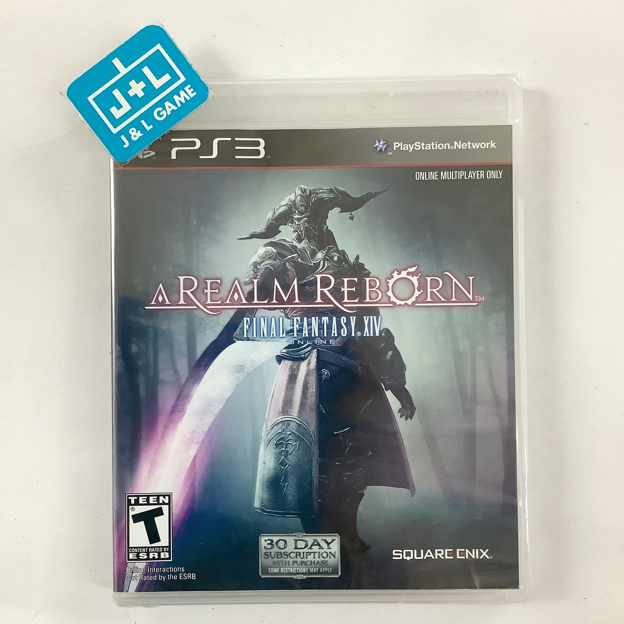 Final Fantasy XIV Online: A Realm Reborn - (PS3) PlayStation 3 Video Games Square Enix   