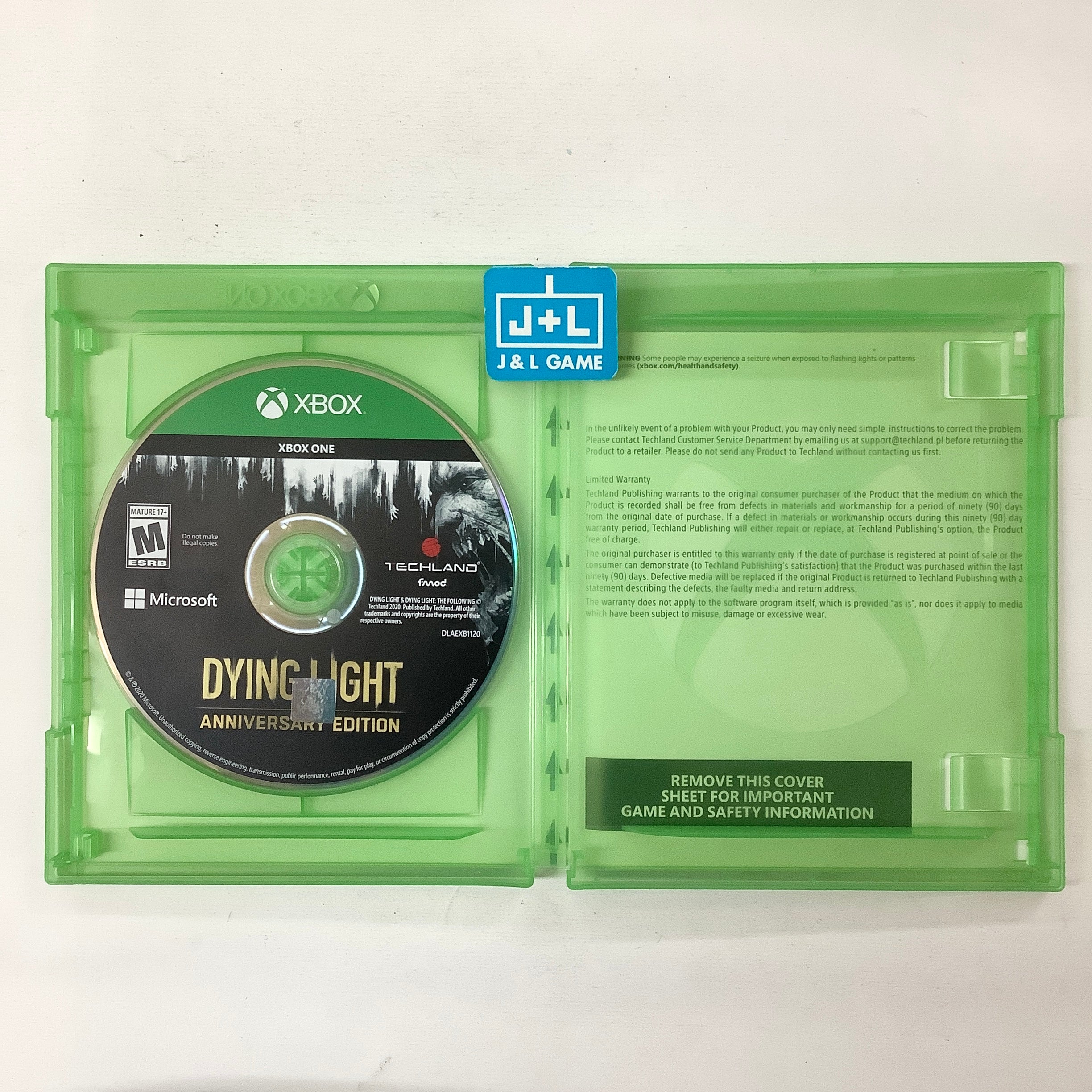 Dying Light: Anniversary Edition - (XB1) Xbox One [Pre-Owned] Video Games Square Enix   