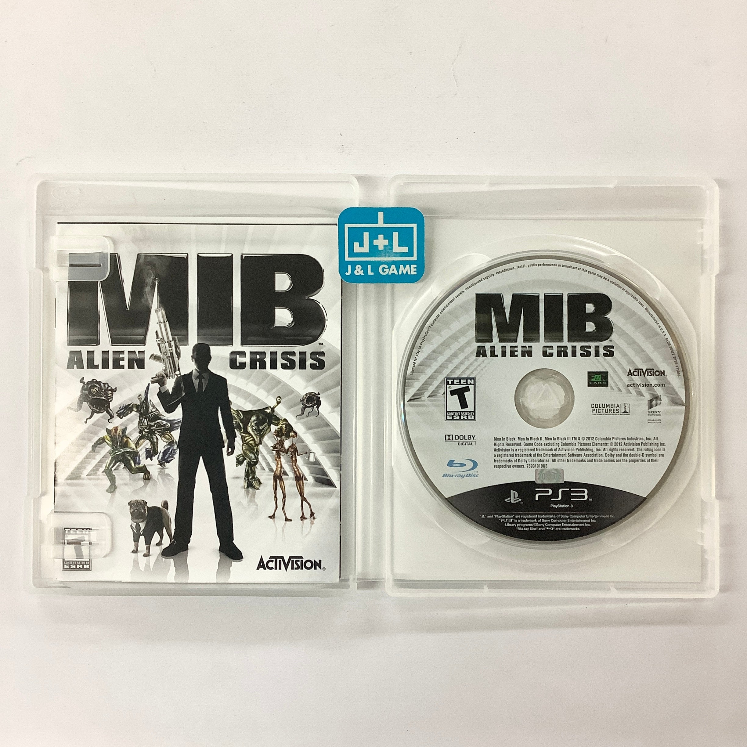 MIB: Alien Crisis - (PS3) PlayStation 3 [Pre-Owned] Video Games Activision   