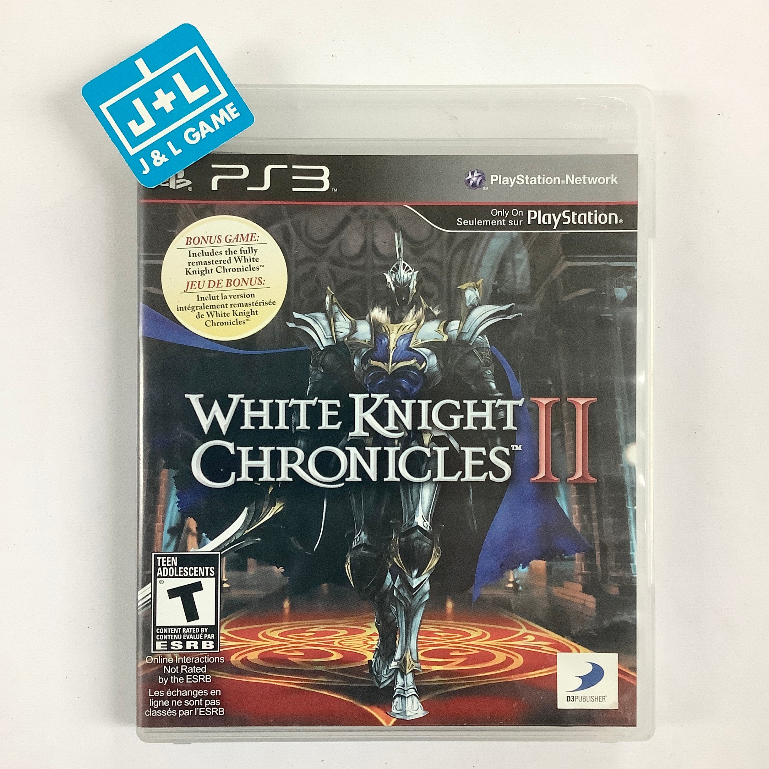 White Knight Chronicles II - (PS3) PlayStation 3 [Pre-Owned] Video Games D3Publisher   