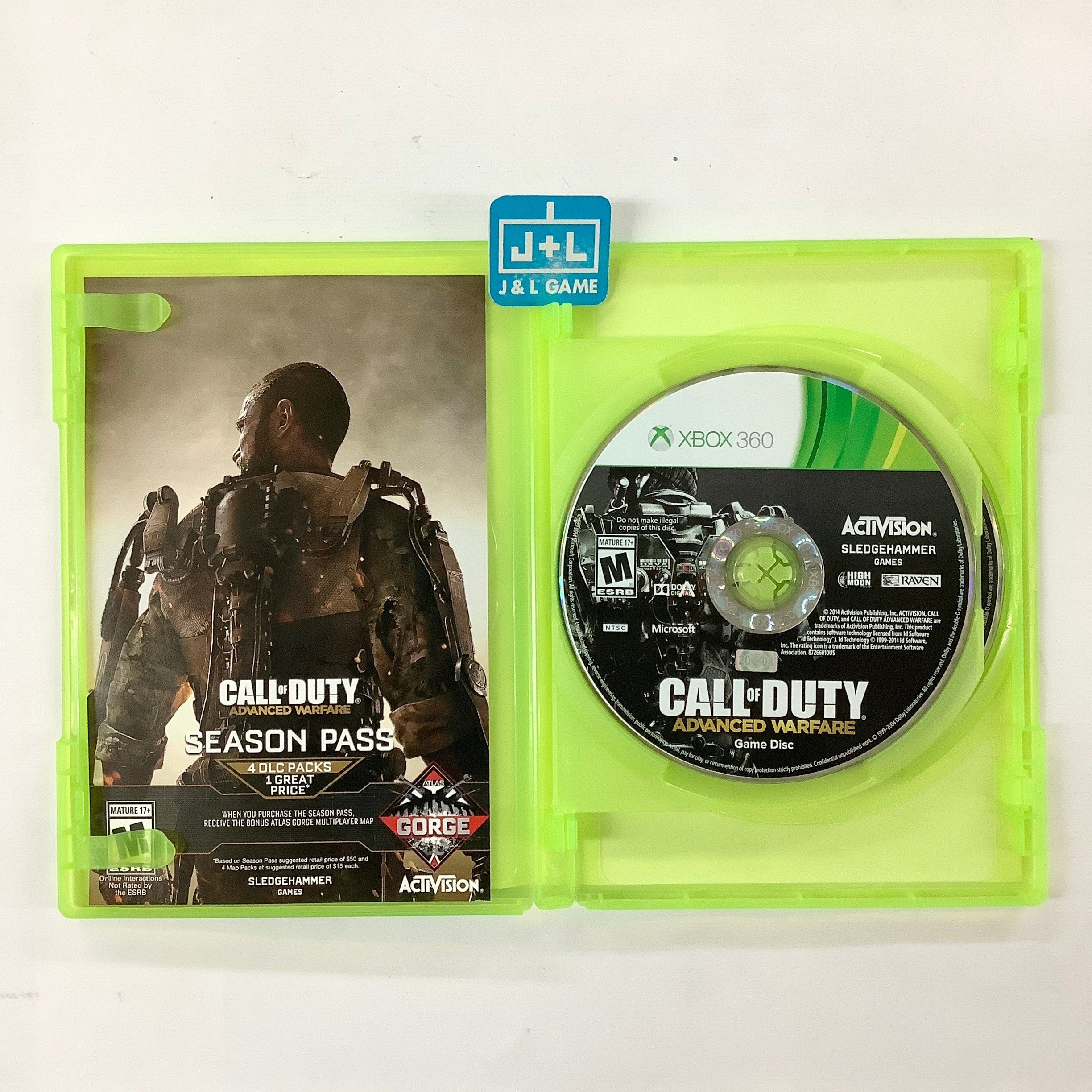 Call of Duty: Advanced Warfare - Xbox 360 [Pre-Owned] Video Games ACTIVISION   