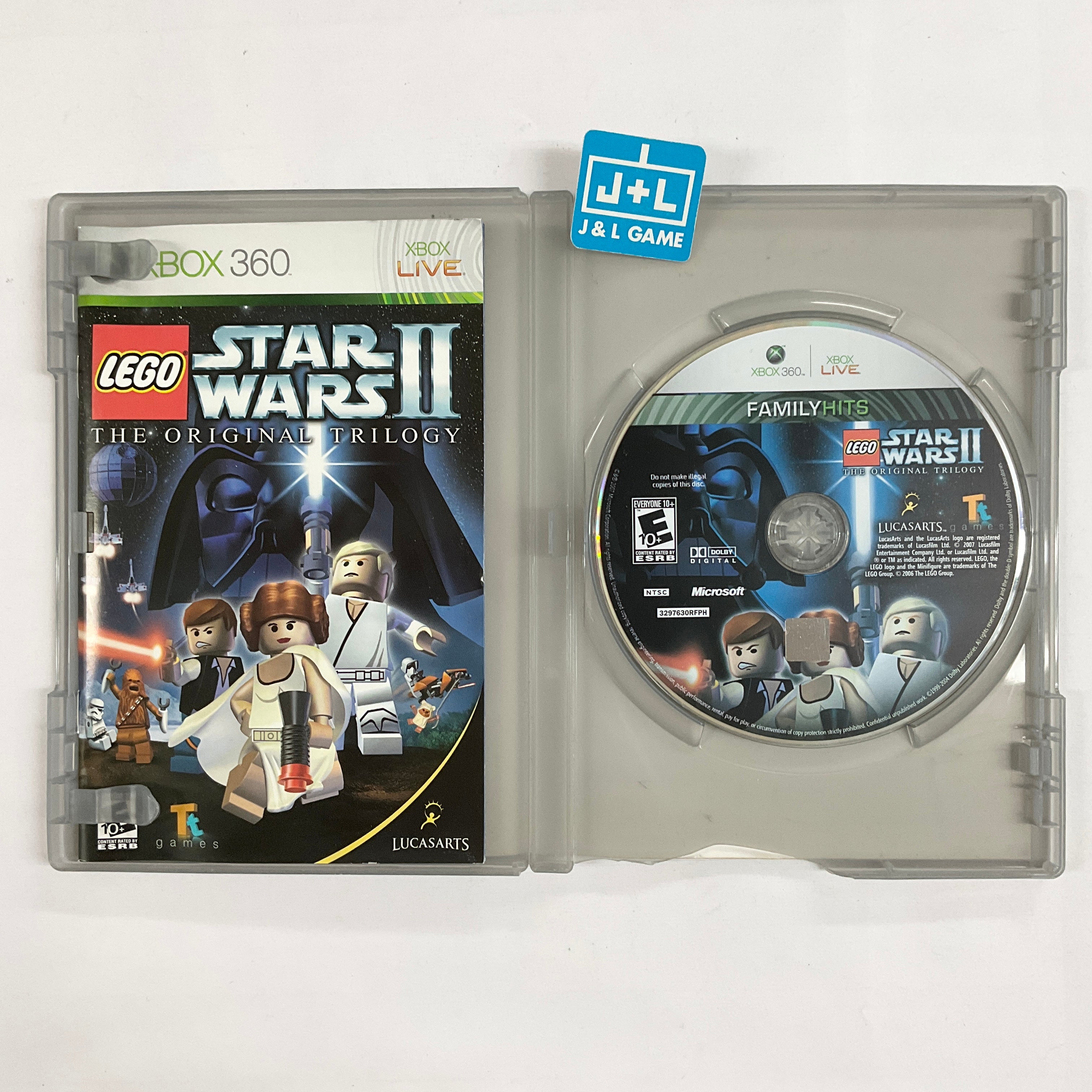 LEGO Star Wars II: The Original Trilogy (Family Hits) - Xbox 360 [Pre-Owned] Video Games LucasArts   