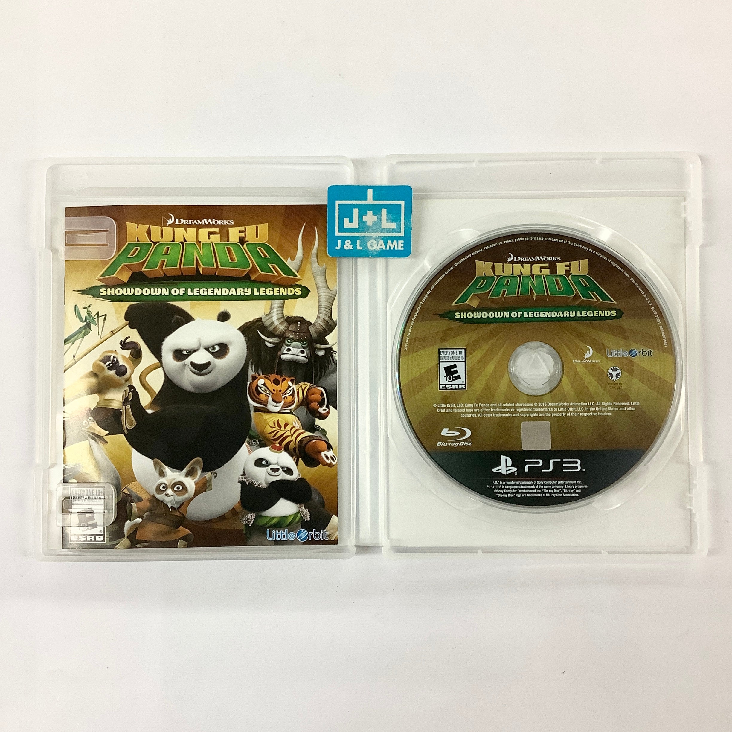 Kung Fu Panda: Showdown of Legendary Legends - (PS3) PlayStation 3 [Pre-Owned] Video Games Little Orbit   