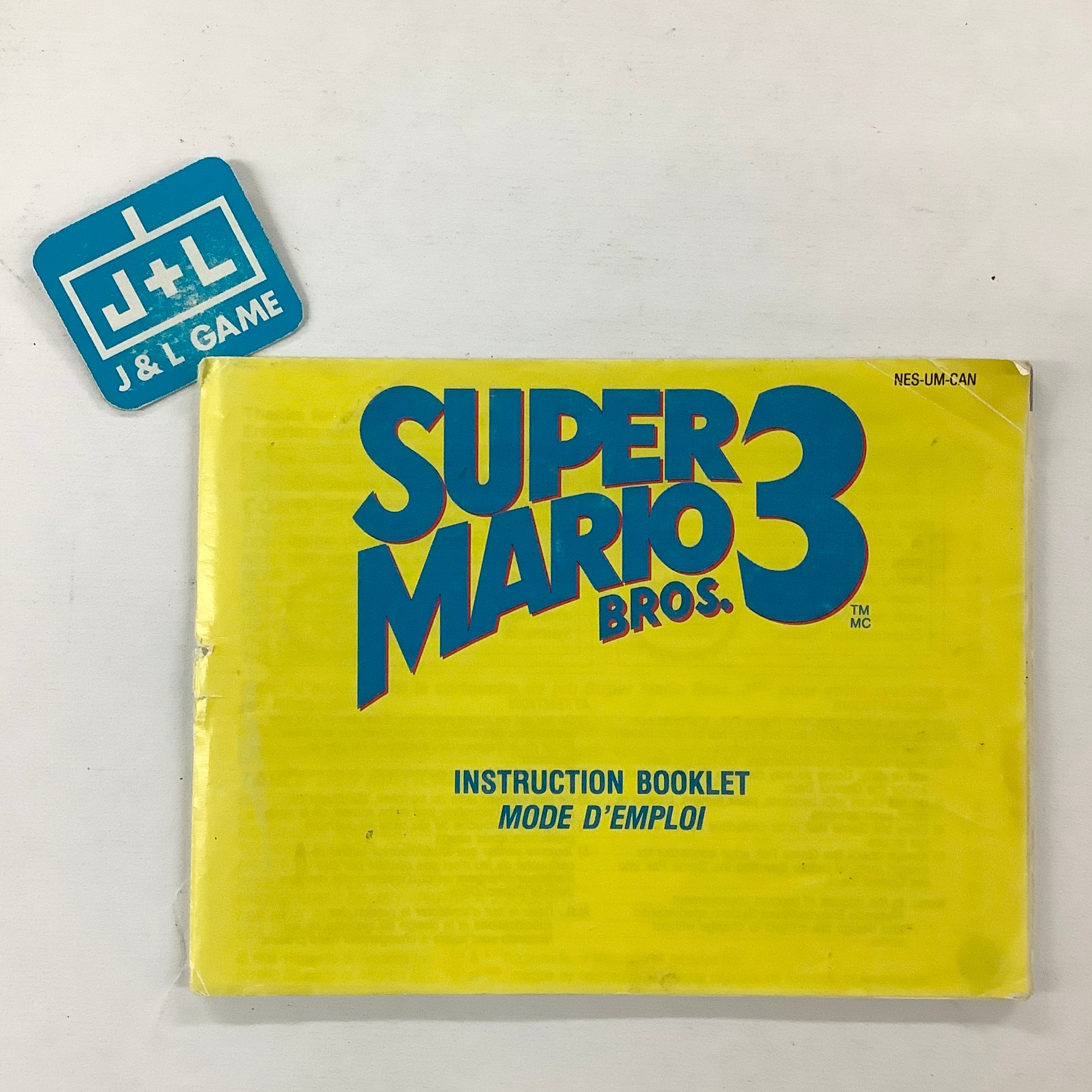 Super Mario Bros. 3 (Canadian) - (NES) Nintendo Entertainment System [Pre-Owned] Video Games Nintendo   