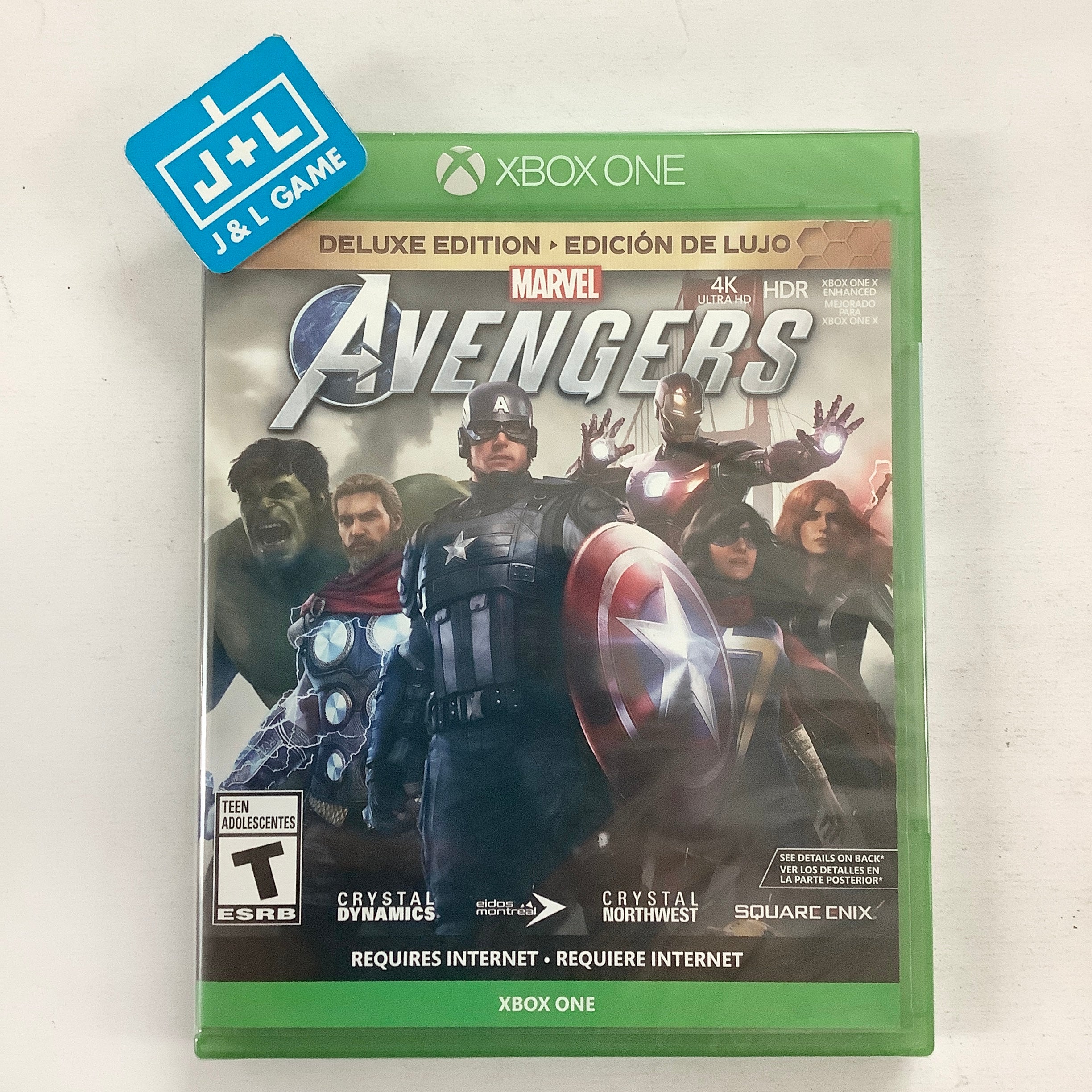 Marvel's Avengers (Deluxe Edition) - (XB1) Xbox One Video Games Square Enix   