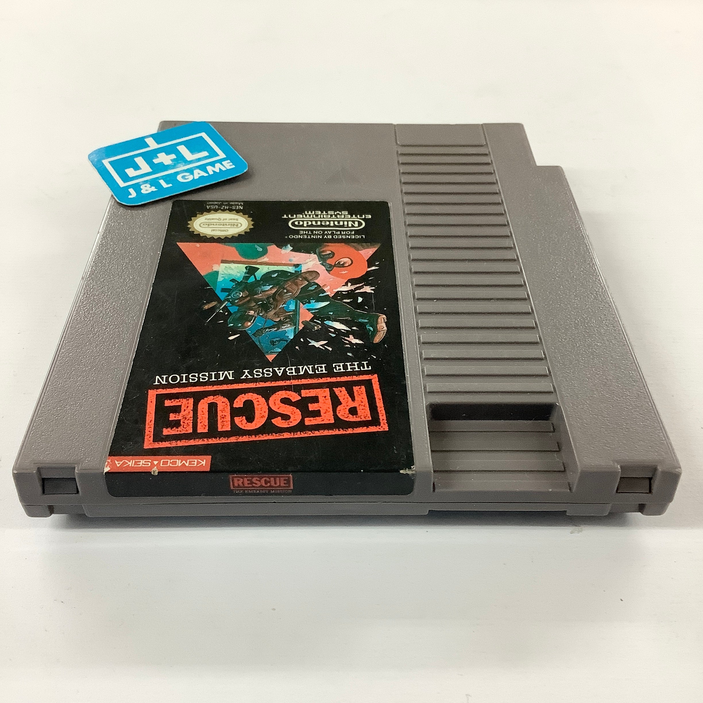 Rescue: The Embassy Mission - (NES) Nintendo Entertainment System [Pre-Owned] Video Games Kemco   