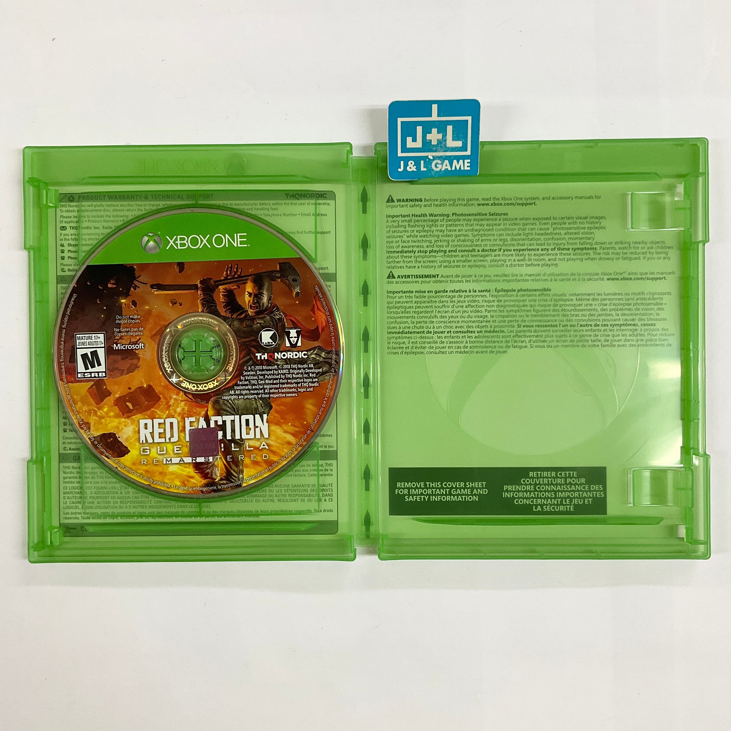 Red Faction: Guerrilla Re-Mars-tered - (XB1) Xbox One [Pre-Owned] Video Games THQ Nordic   