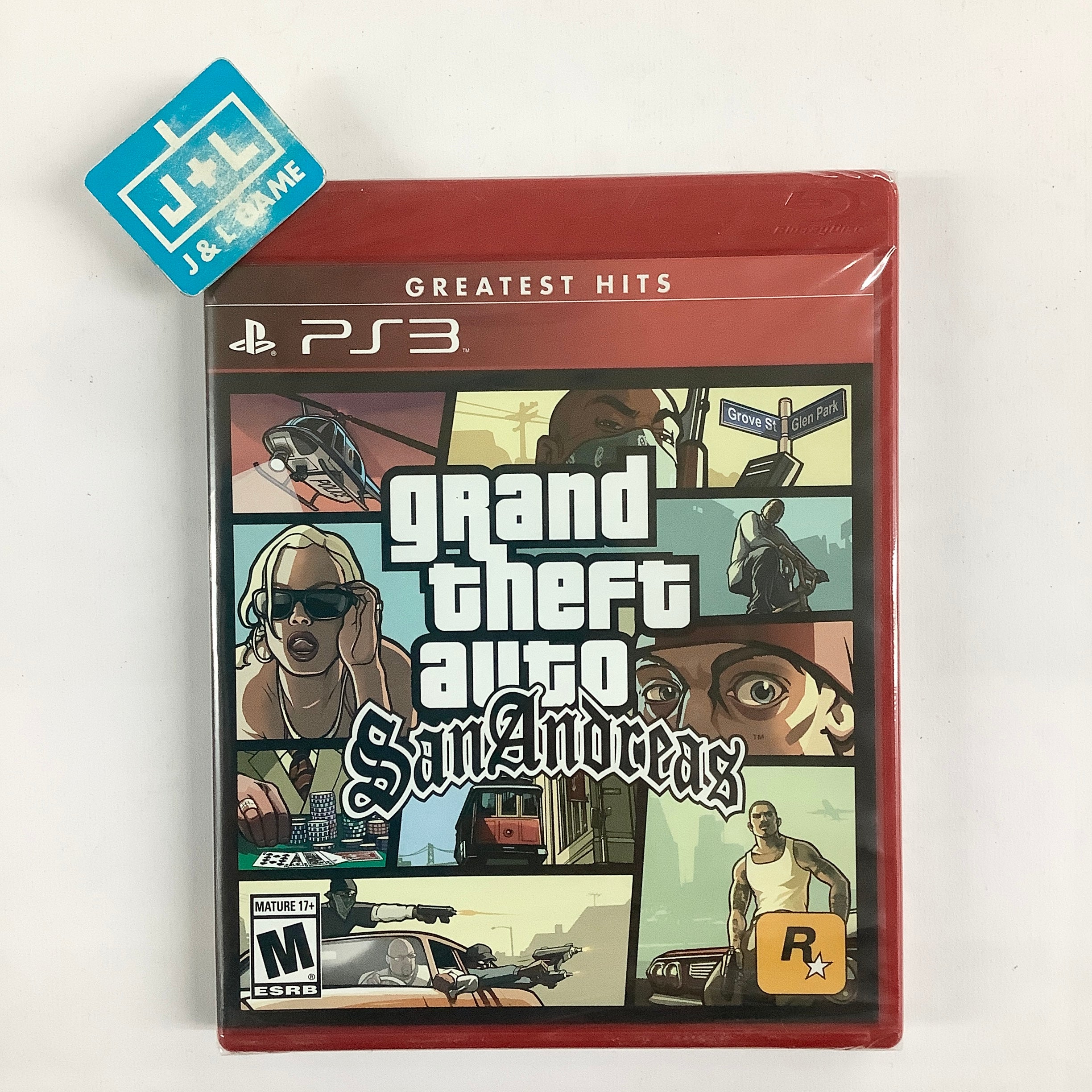 Grand Theft Auto: San Andreas (Greatest Hits) - (PS3) PlayStation 3 Video Games Rockstar Games   