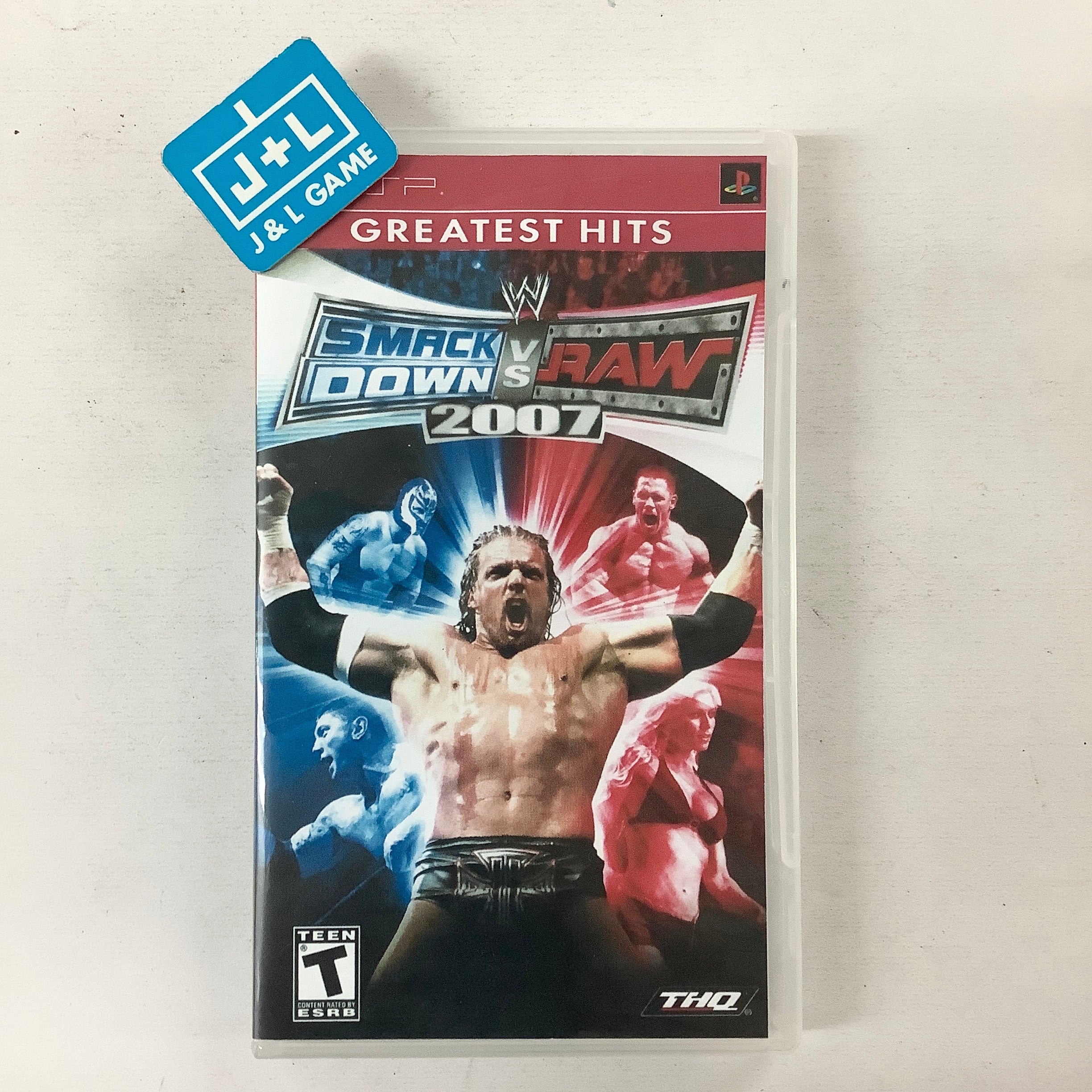 WWE SmackDown vs. Raw 2007 (Greatest Hits) - SONY PSP [Pre-Owned] Video Games THQ   