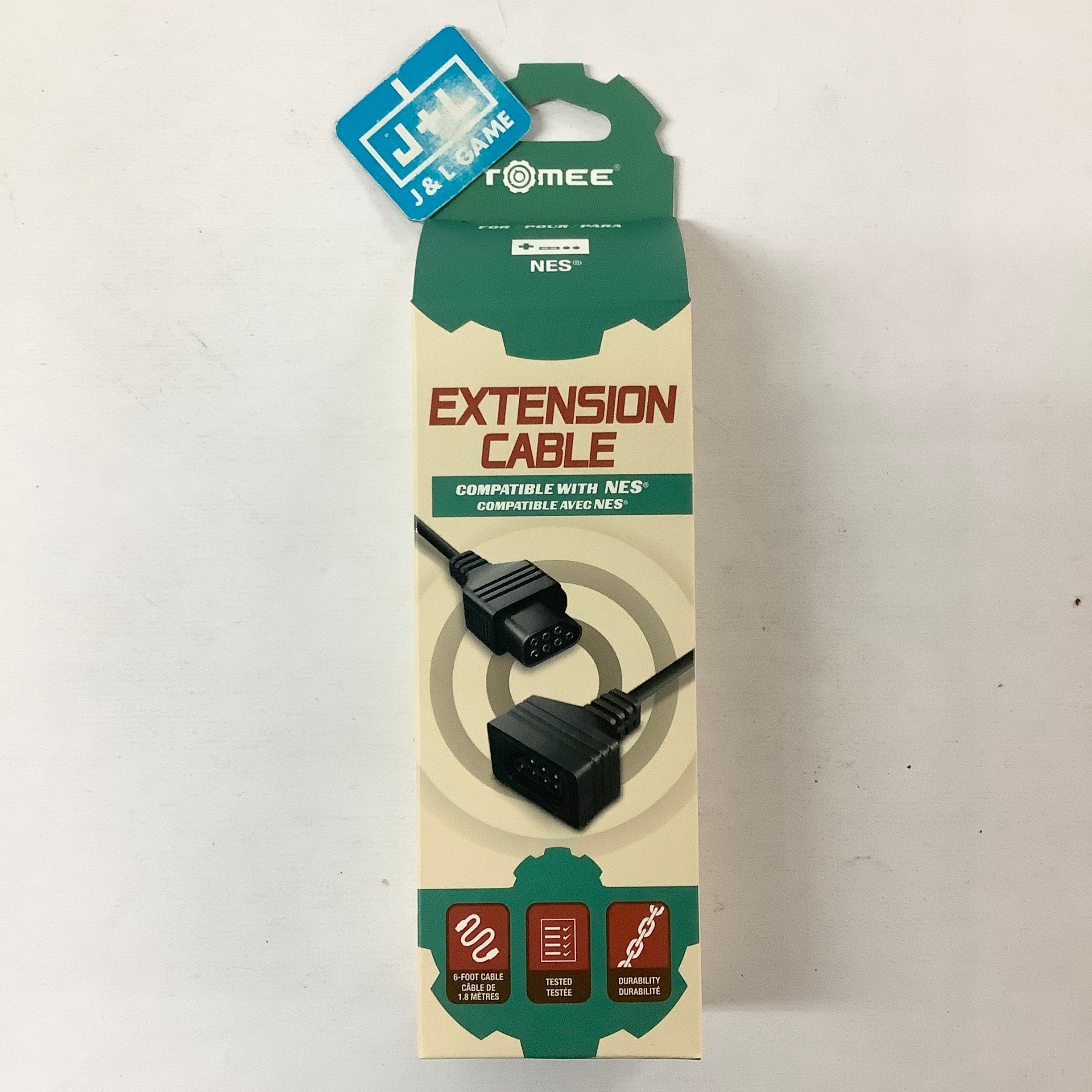 Tomee Controller Extension Cable - (NES) Nintendo Entertainment System Accessories Tomee   