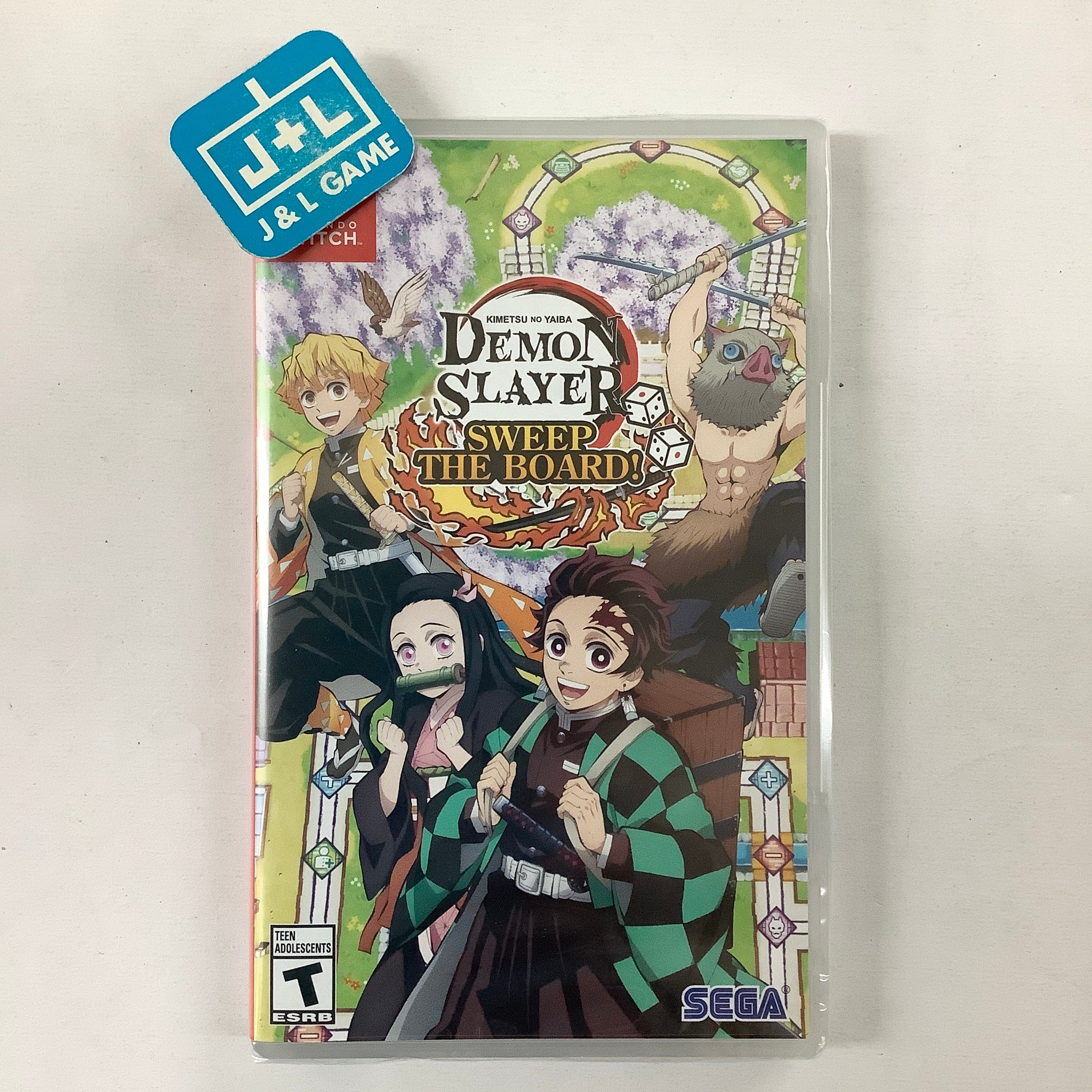 Demon Slayer: Kimetsu no Yaiba - Sweep the Board! - (NSW) Nintendo Switch Video Games Sega   