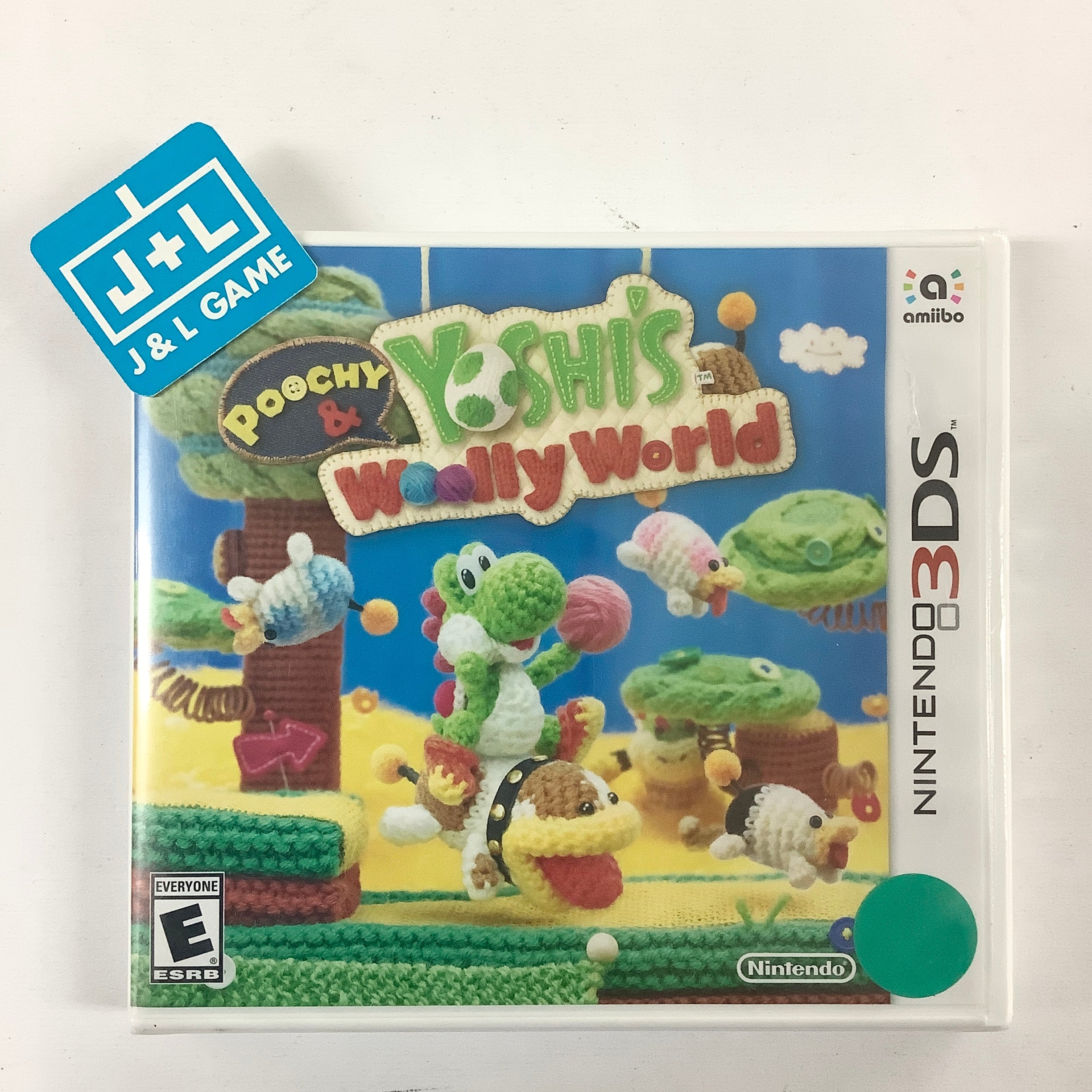 Poochy & Yoshi's Woolly World - Nintendo 3DS (World Edition) Video Games Nintendo   