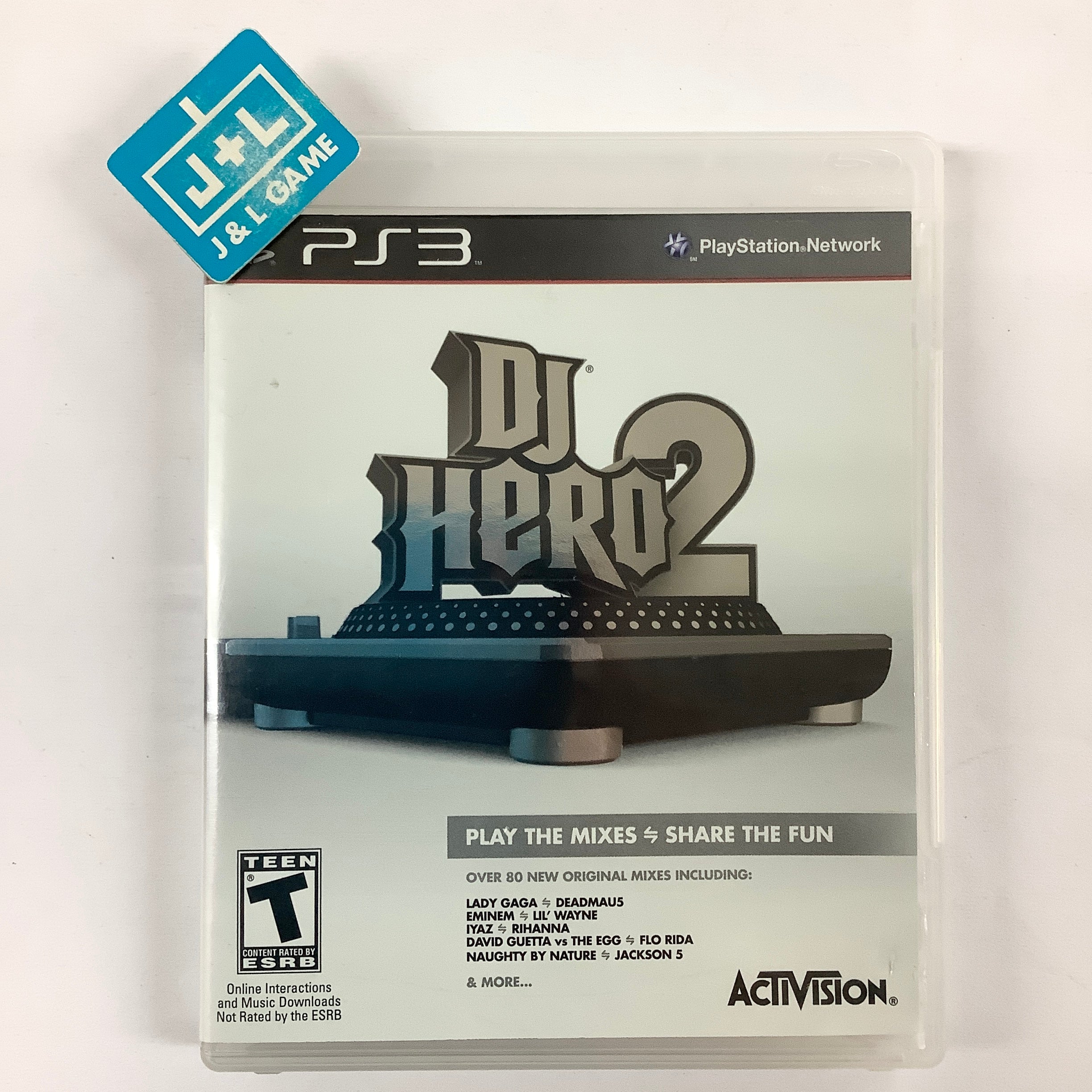 DJ Hero 2 (Game Only) - (PS3) PlayStation 3 [Pre-Owned] Video Games Activision   