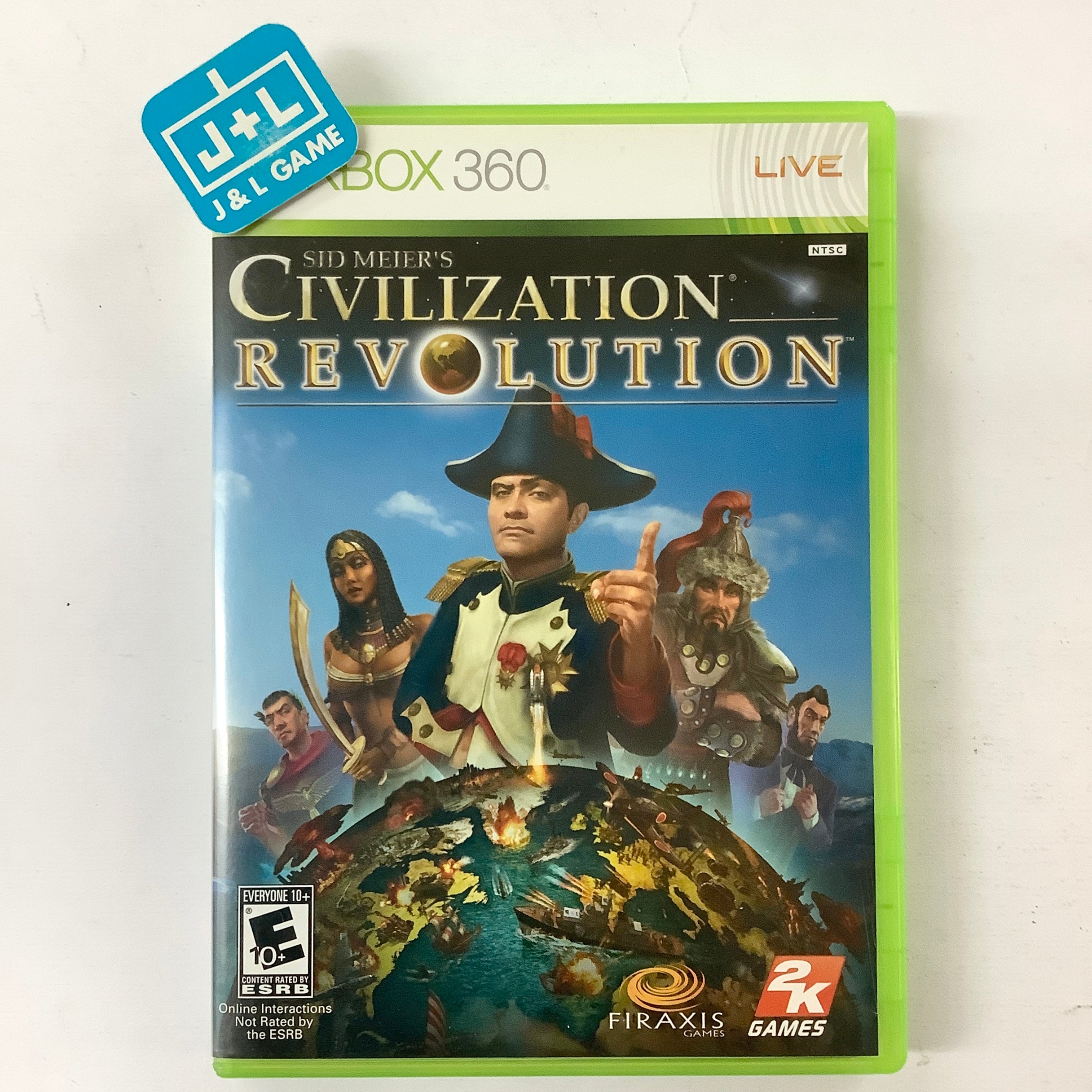 Sid Meier's Civilization Revolution - Xbox 360 [Pre-Owned] Video Games 2K Games   