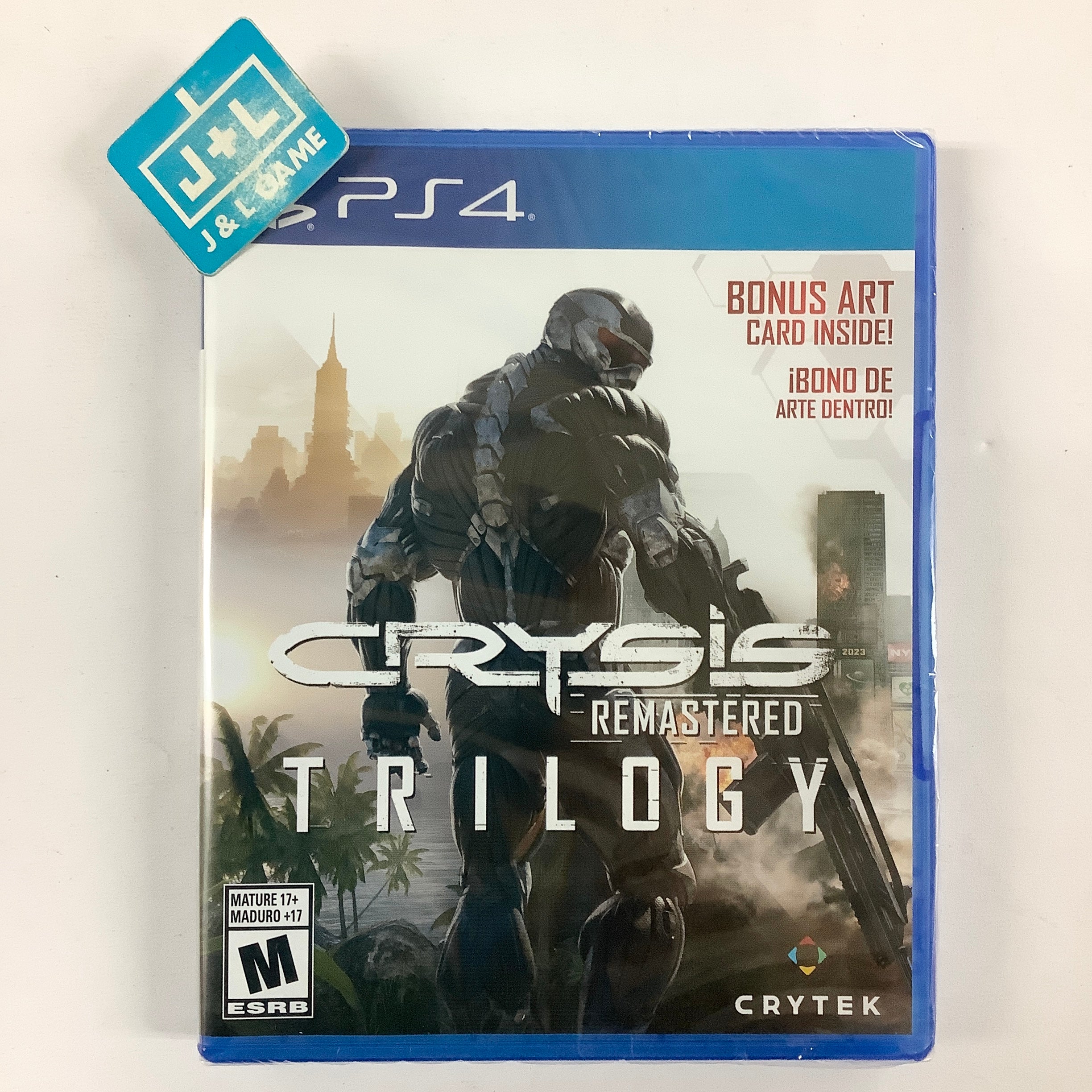 Crysis Remastered Trilogy - (PS4) PlayStation 4 Video Games Crytek   