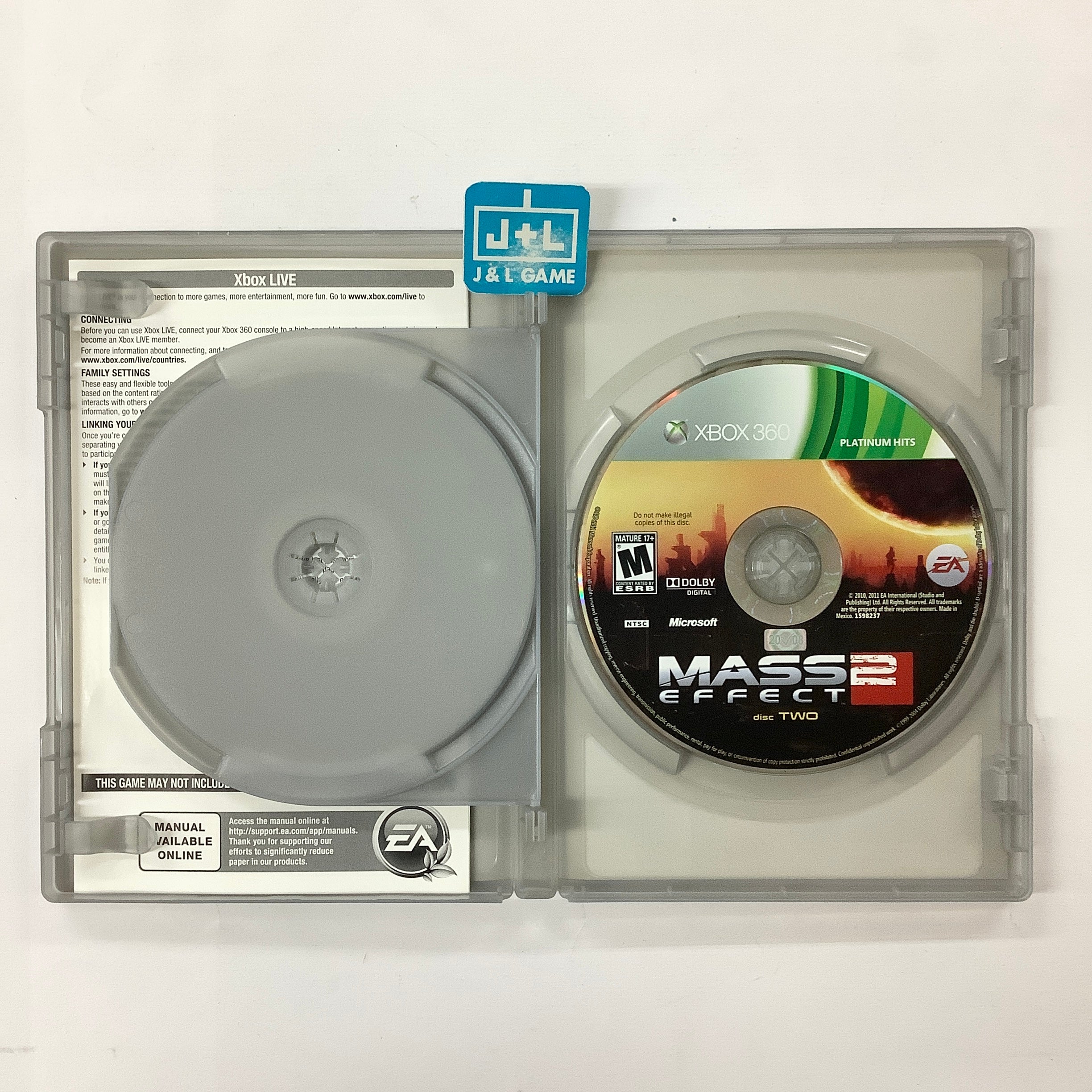 Mass Effect 2 (Platinum Hits) - Xbox 360 [Pre-Owned] Video Games Electronic Arts   