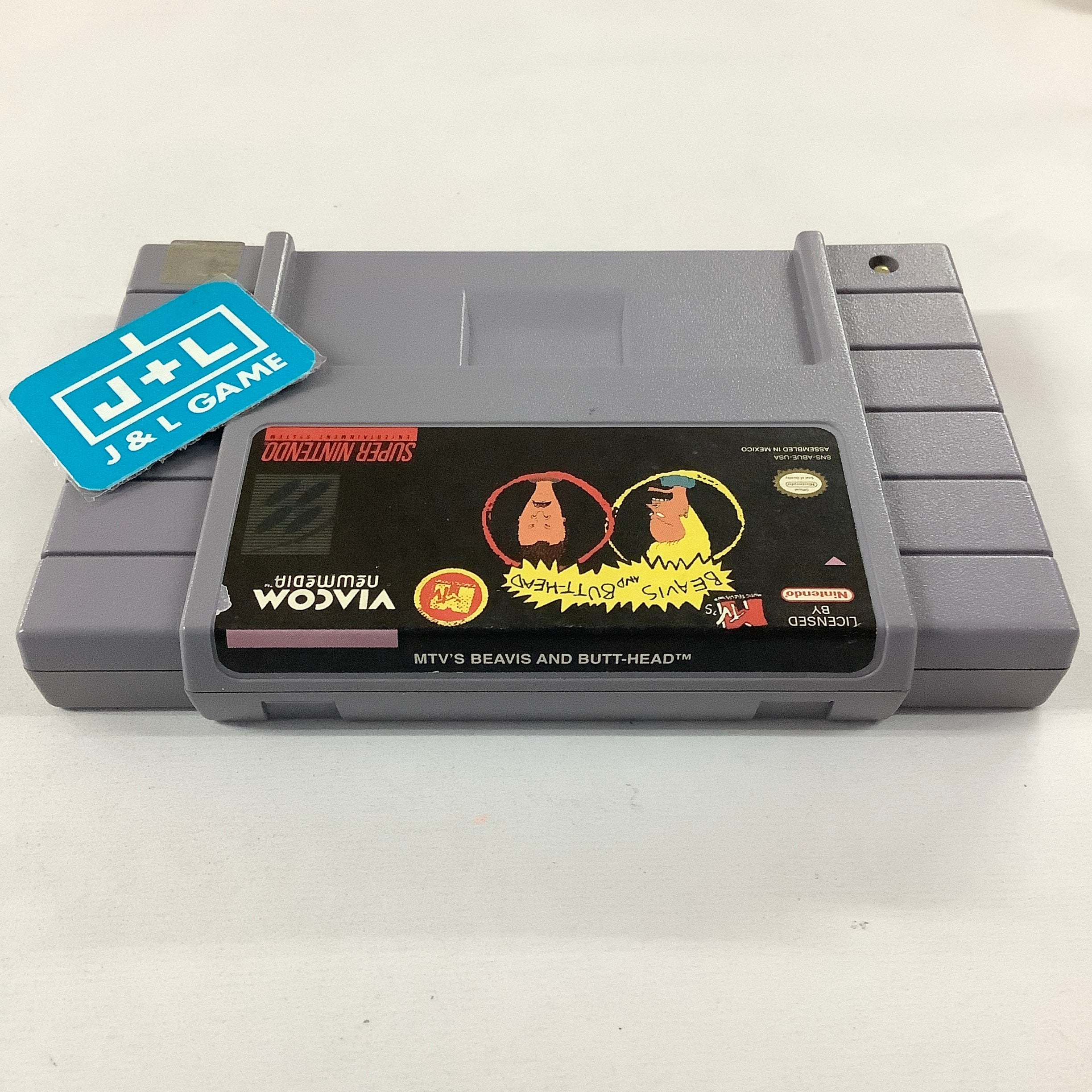 Beavis and Butt-head - (SNES) Super Nintendo [Pre-Owned] Video Games Viacom New Media   