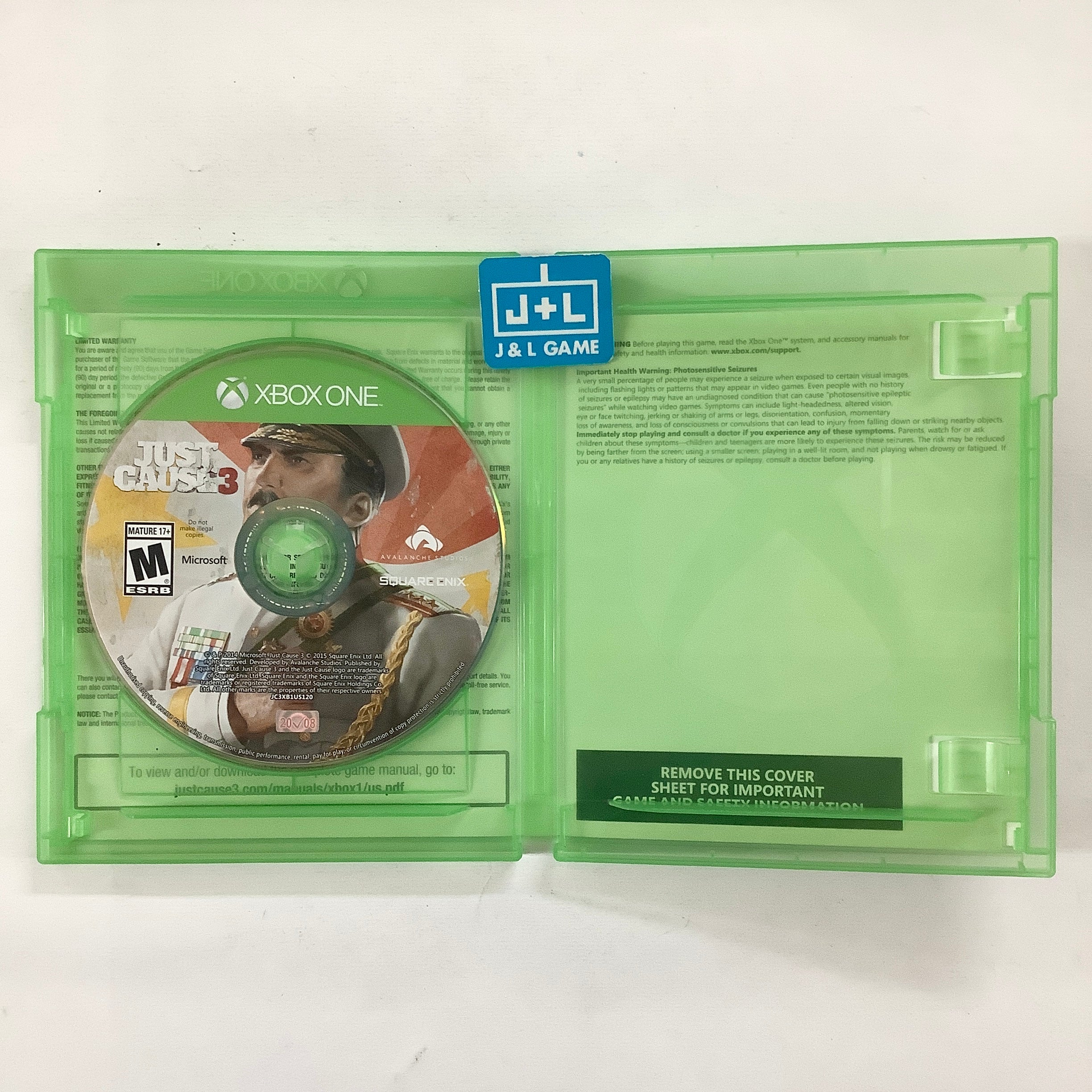 Just Cause 3 - (XB1) Xbox One [Pre-Owned] Video Games Square Enix   