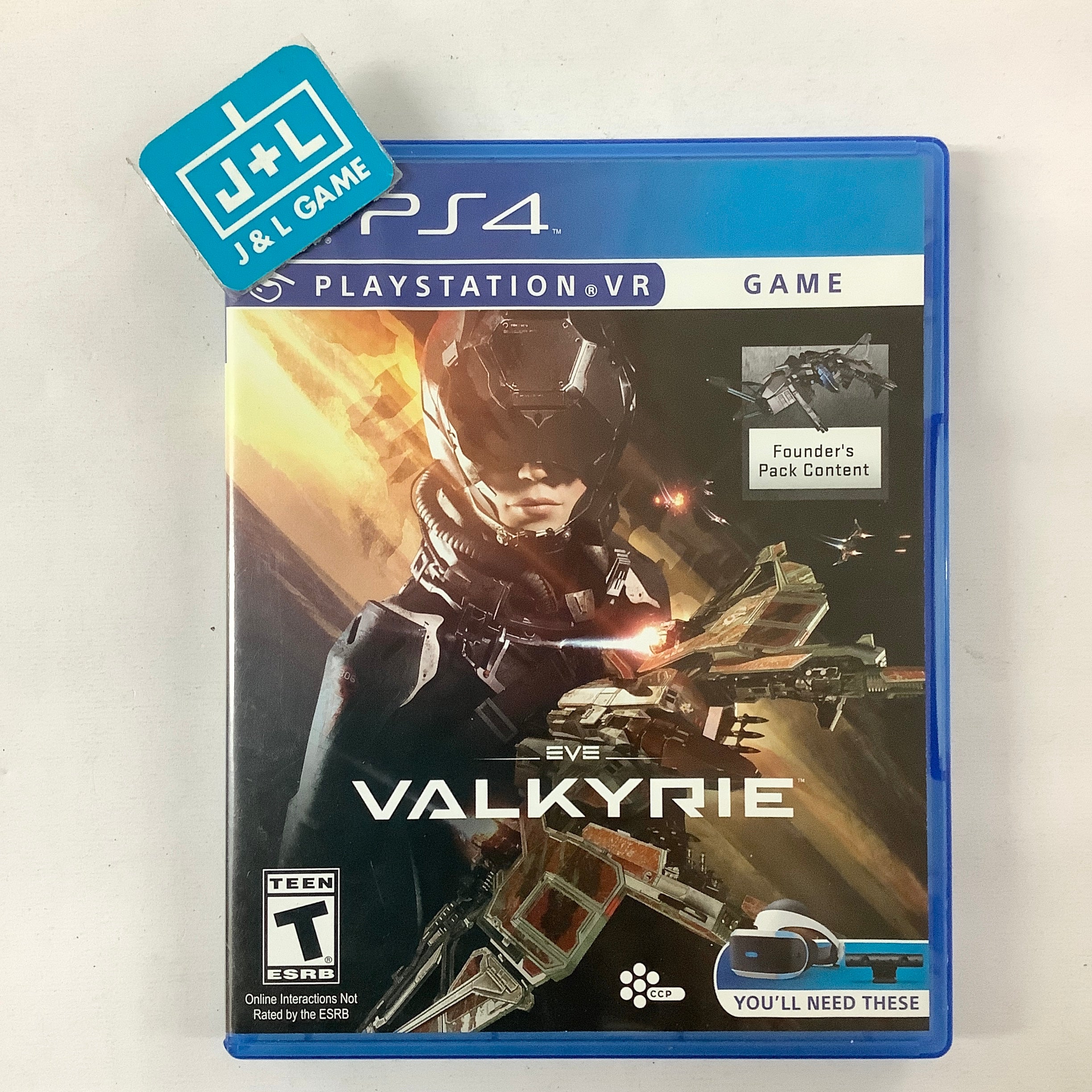 EVE: Valkyrie (PlayStation VR) - (PS4) PlayStation 4 [Pre-Owned] Video Games Sony Interactive Entertainment   