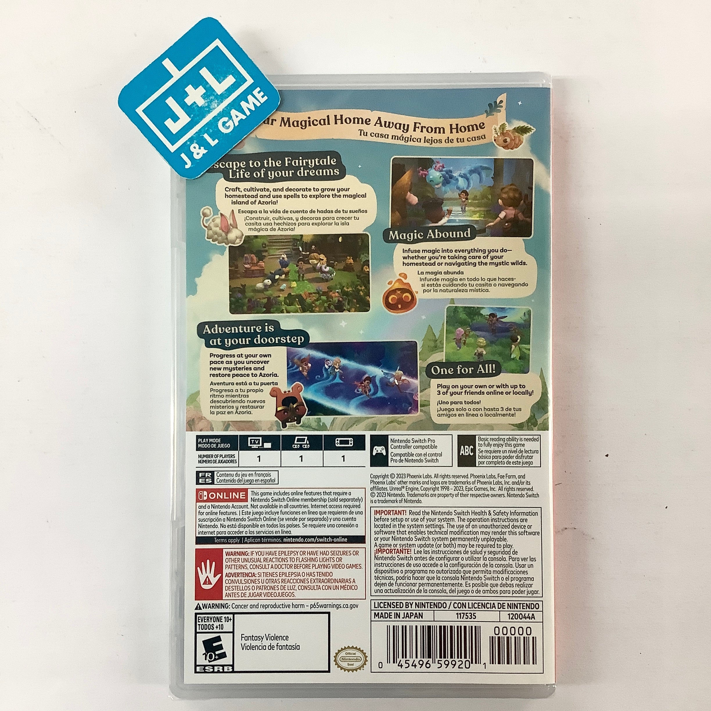 Fae Farm - (NSW) Nintendo Switch Video Games Phoenix Labs   