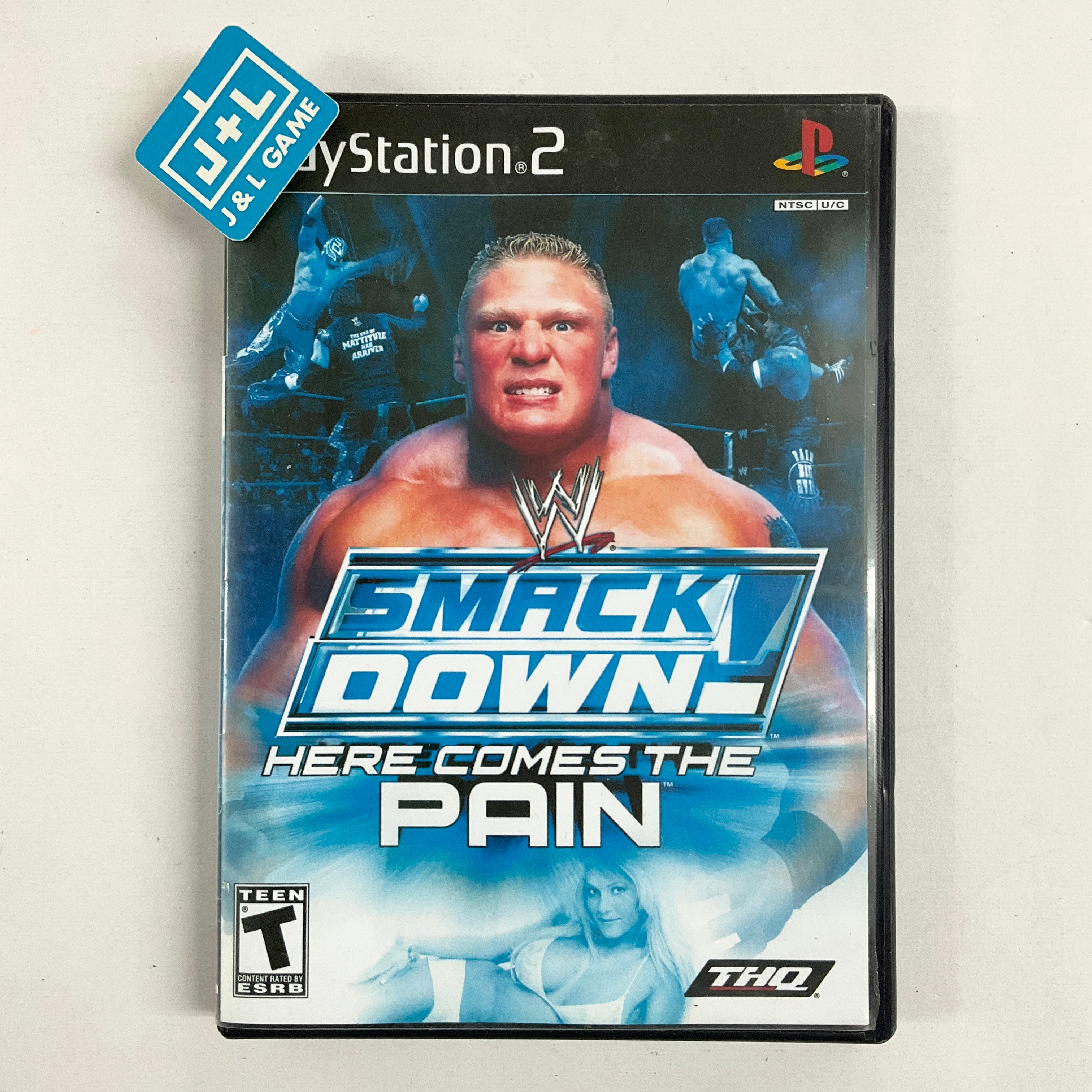 WWE SmackDown! Here Comes the Pain - (PS2) PlayStation 2 [Pre-Owned] Video Games THQ   