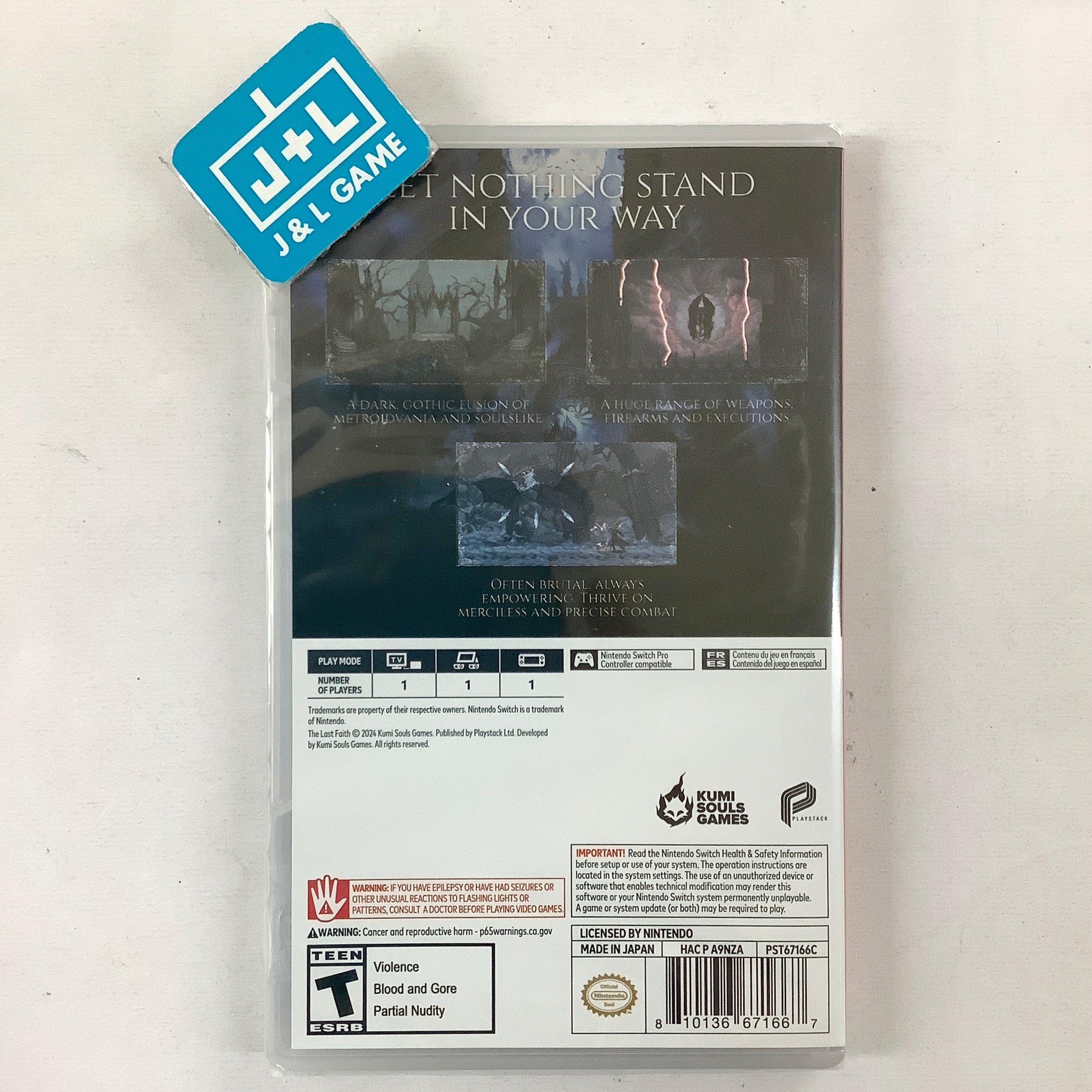 The Last Faith - (NSW) Nintendo Switch Video Games Playstack   