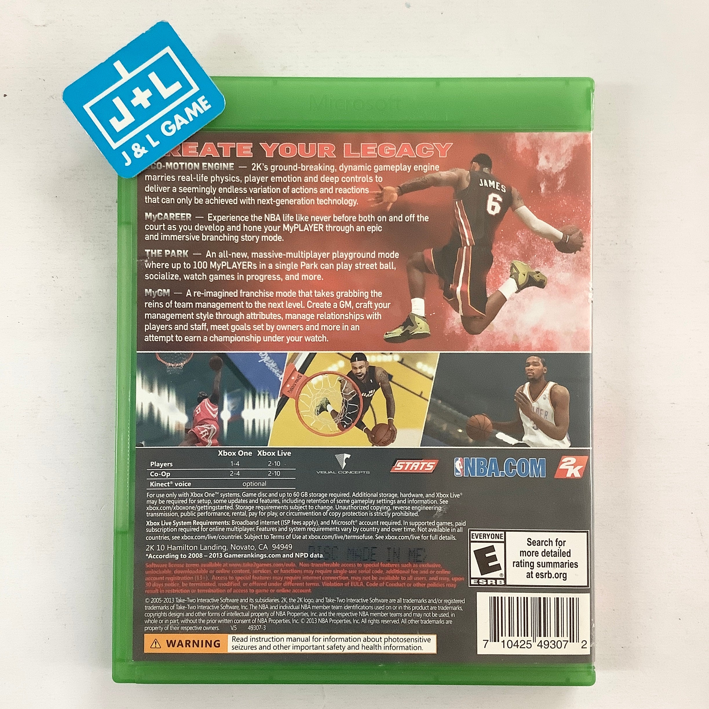 NBA 2K14 - (XB1) Xbox One [Pre-Owned] Video Games 2K Sports   