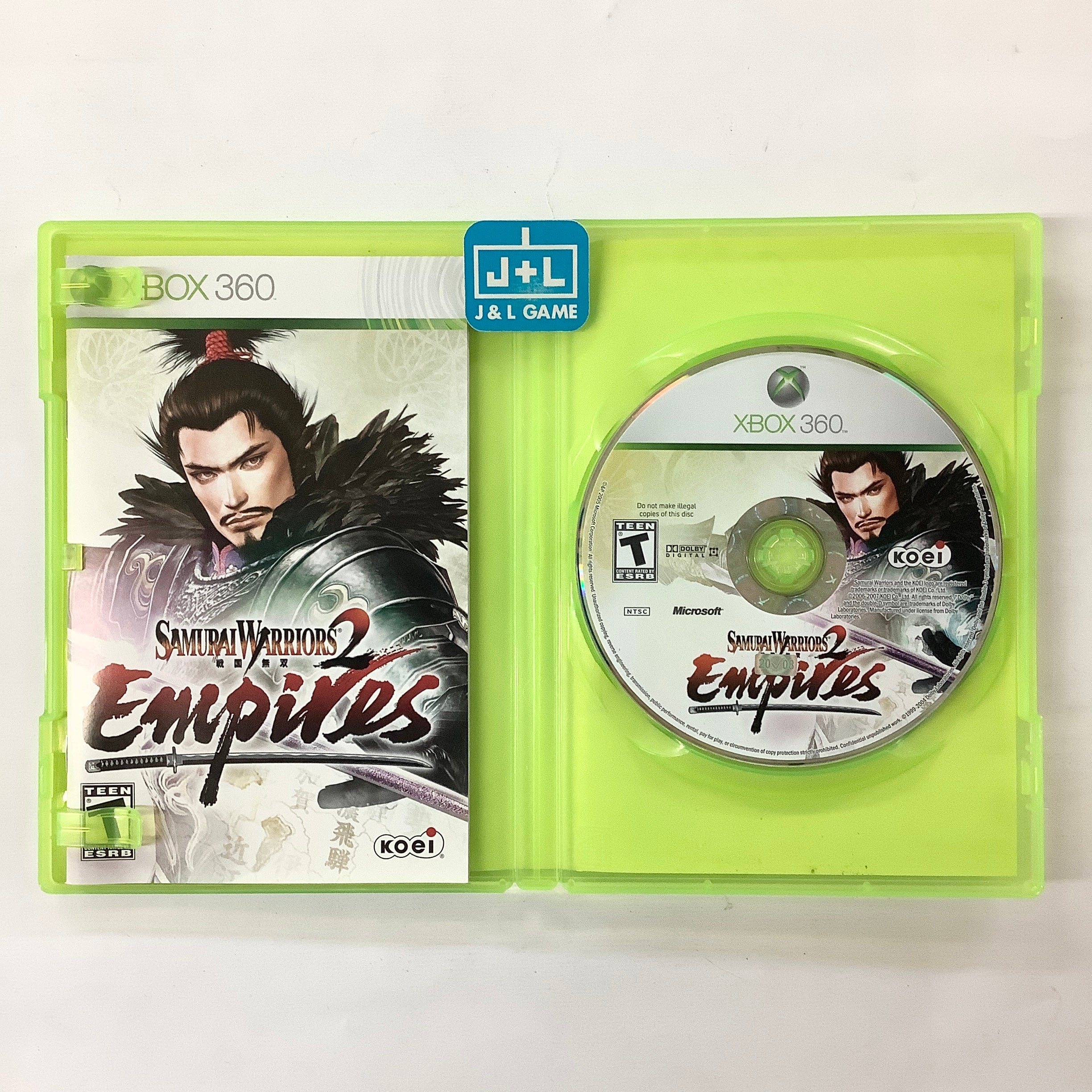 Samurai Warriors 2 Empires - Xbox 360 [Pre-Owned] Video Games Koei   