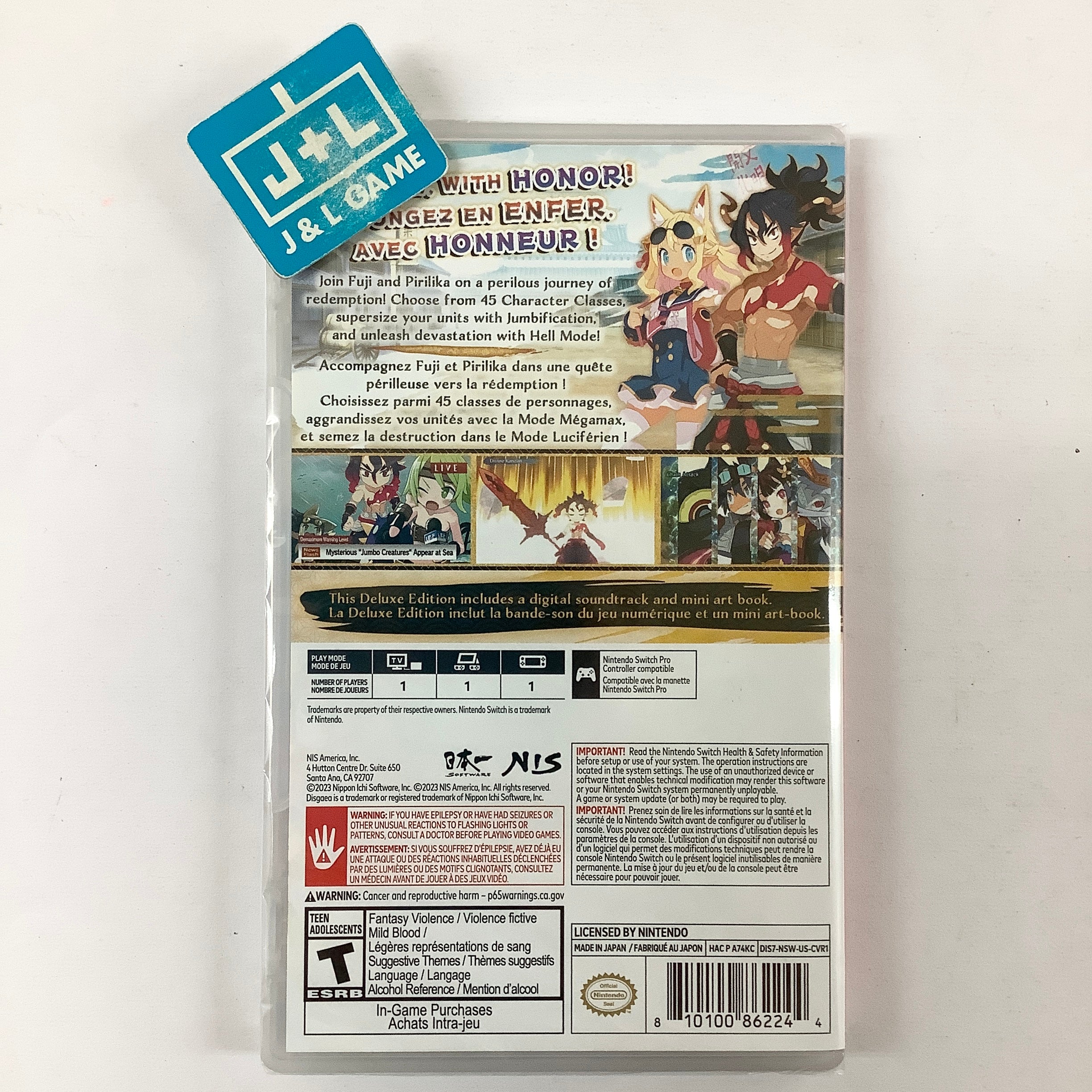 Disgaea 7: Vows of the Virtueless (Deluxe Edition) - (NSW) Nintendo Switch Video Games NIS America   