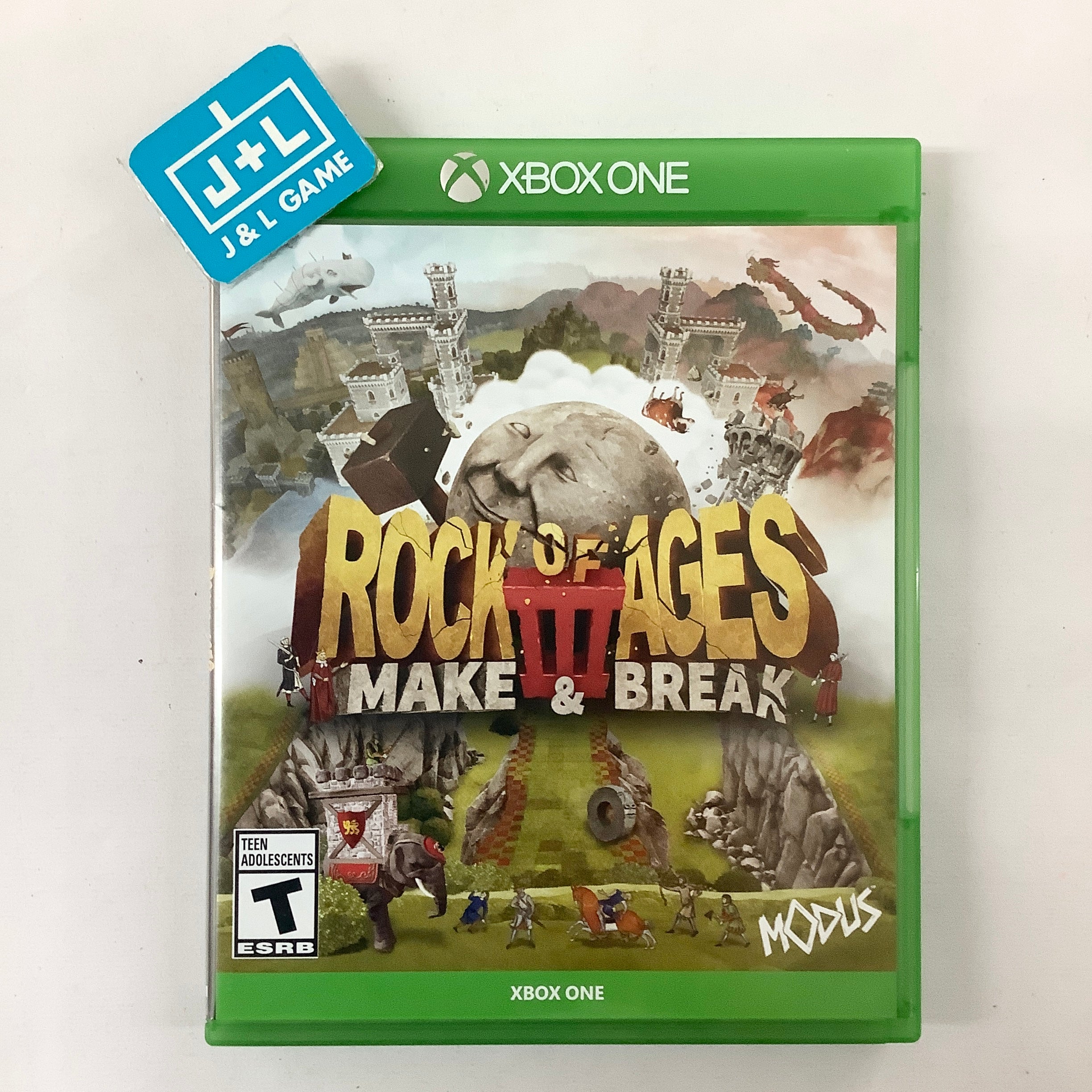 Rock of Ages 3: Make & Break - (XB1) Xbox One [Pre-Owned] Video Games Modus   