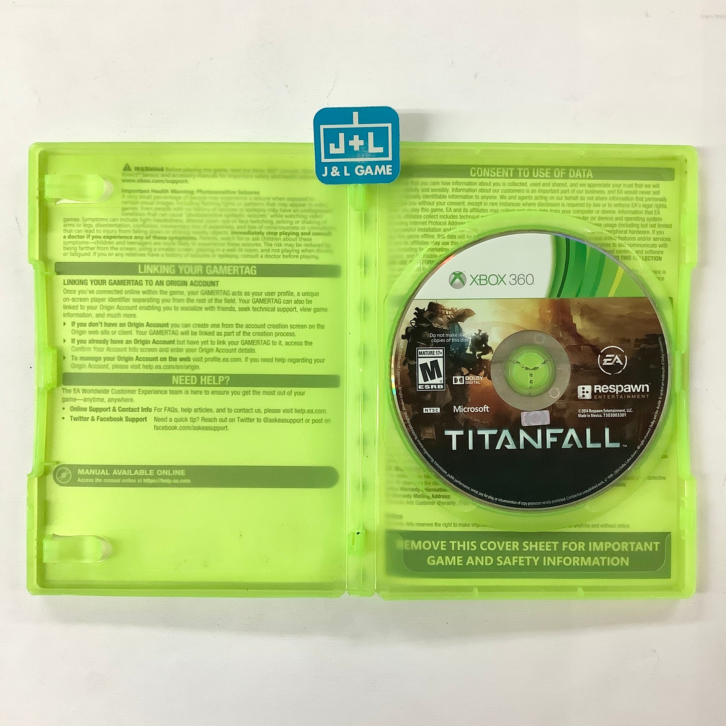 Titanfall - Xbox 360 [Pre-Owned] Video Games Electronic Arts   