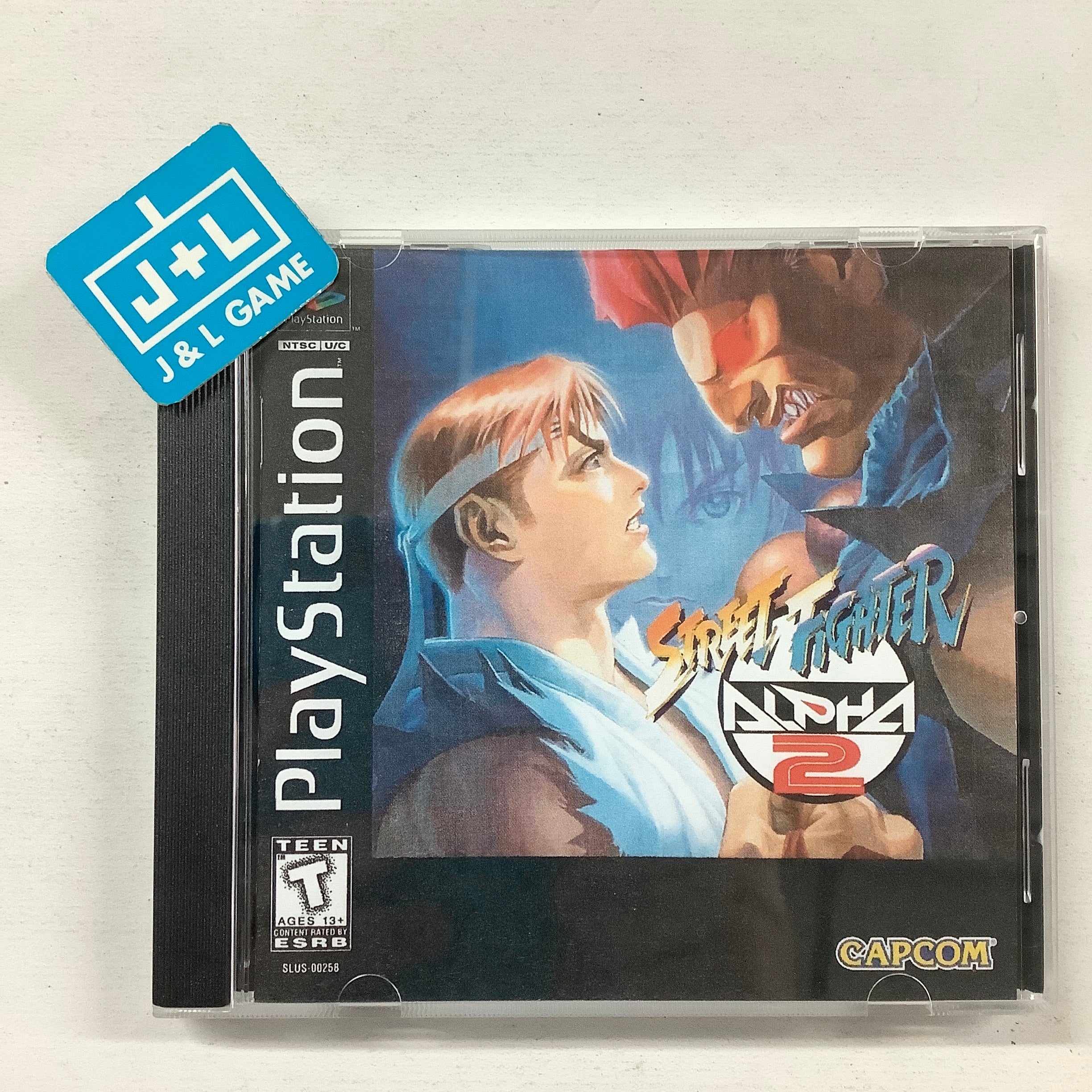 Street Fighter Alpha 2 - (PS1) PlayStation 1 [Pre-Owned] Video Games Capcom   