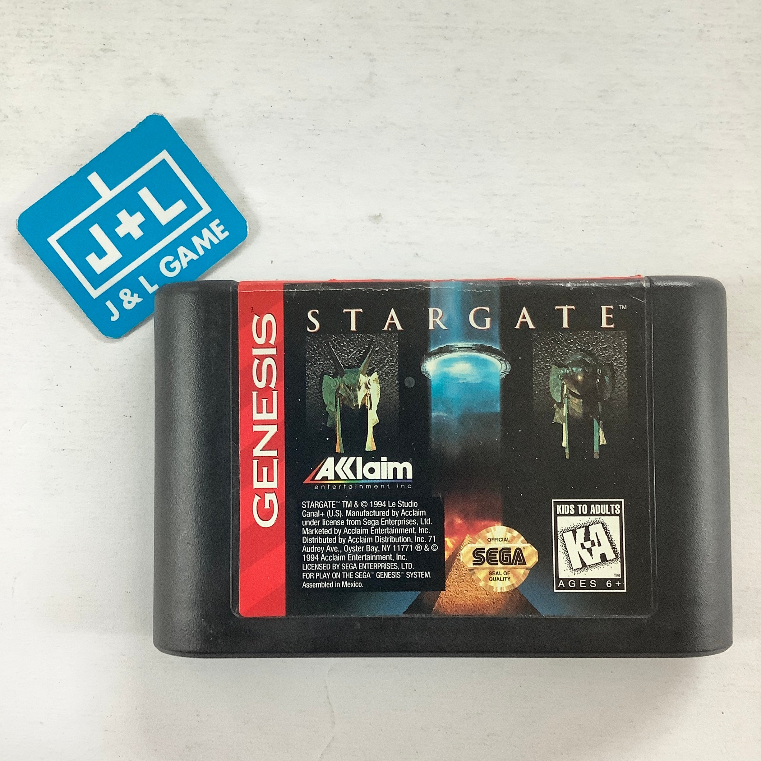 Stargate  - (SG) SEGA Genesis [Pre-Owned] Video Games Acclaim   