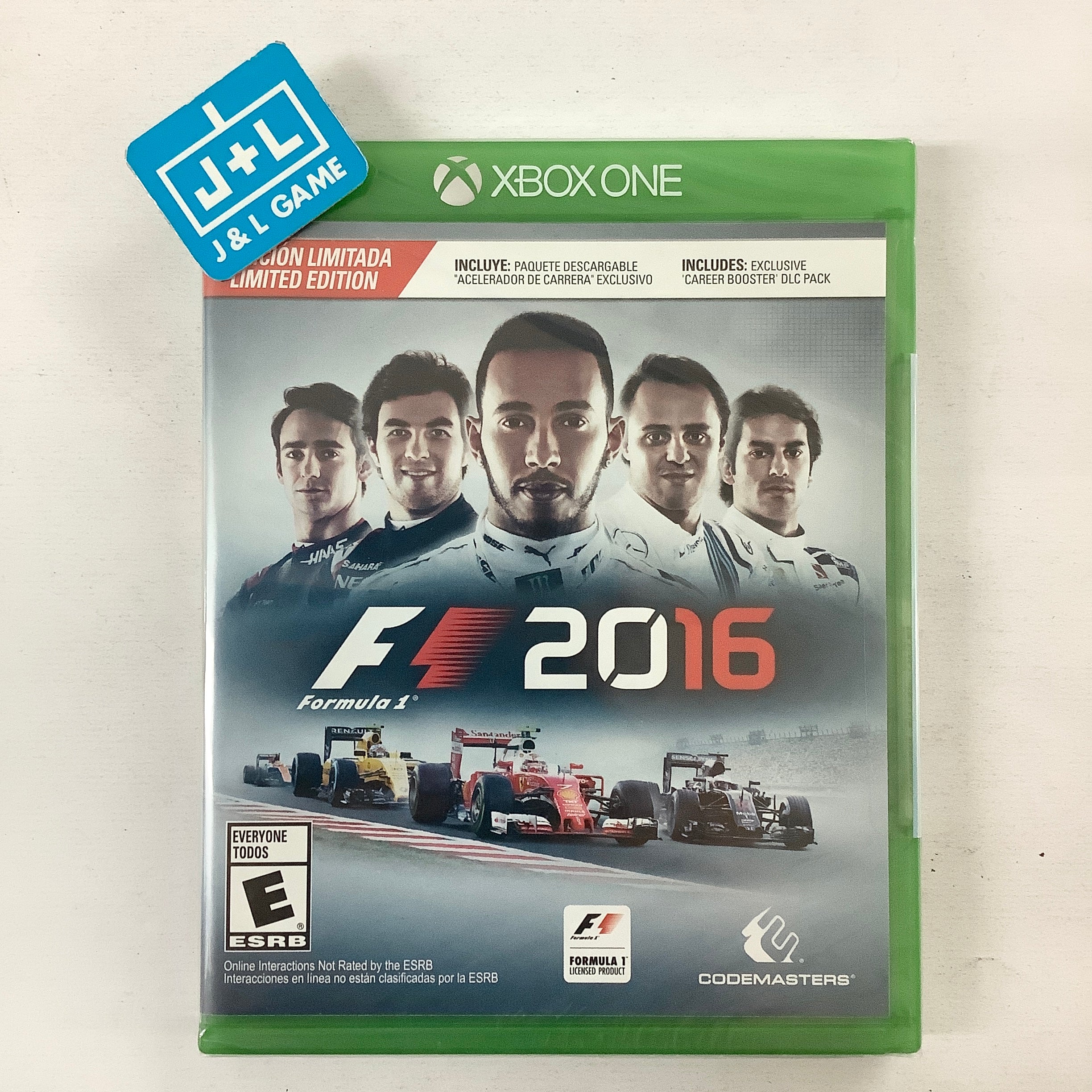 F1 2016 (Limited Edition) - (XB1) Xbox One Video Games Codemasters   