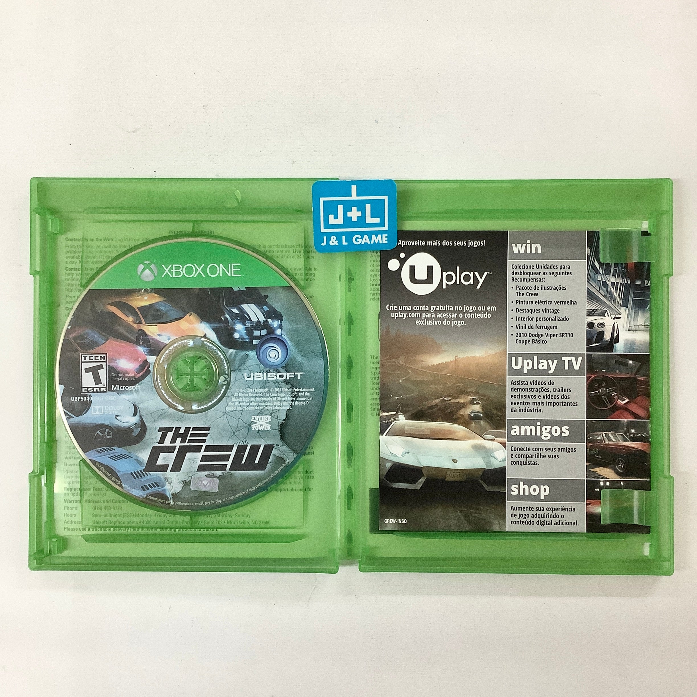 The Crew - (XB1) Xbox One [Pre-Owned] Video Games Ubisoft   