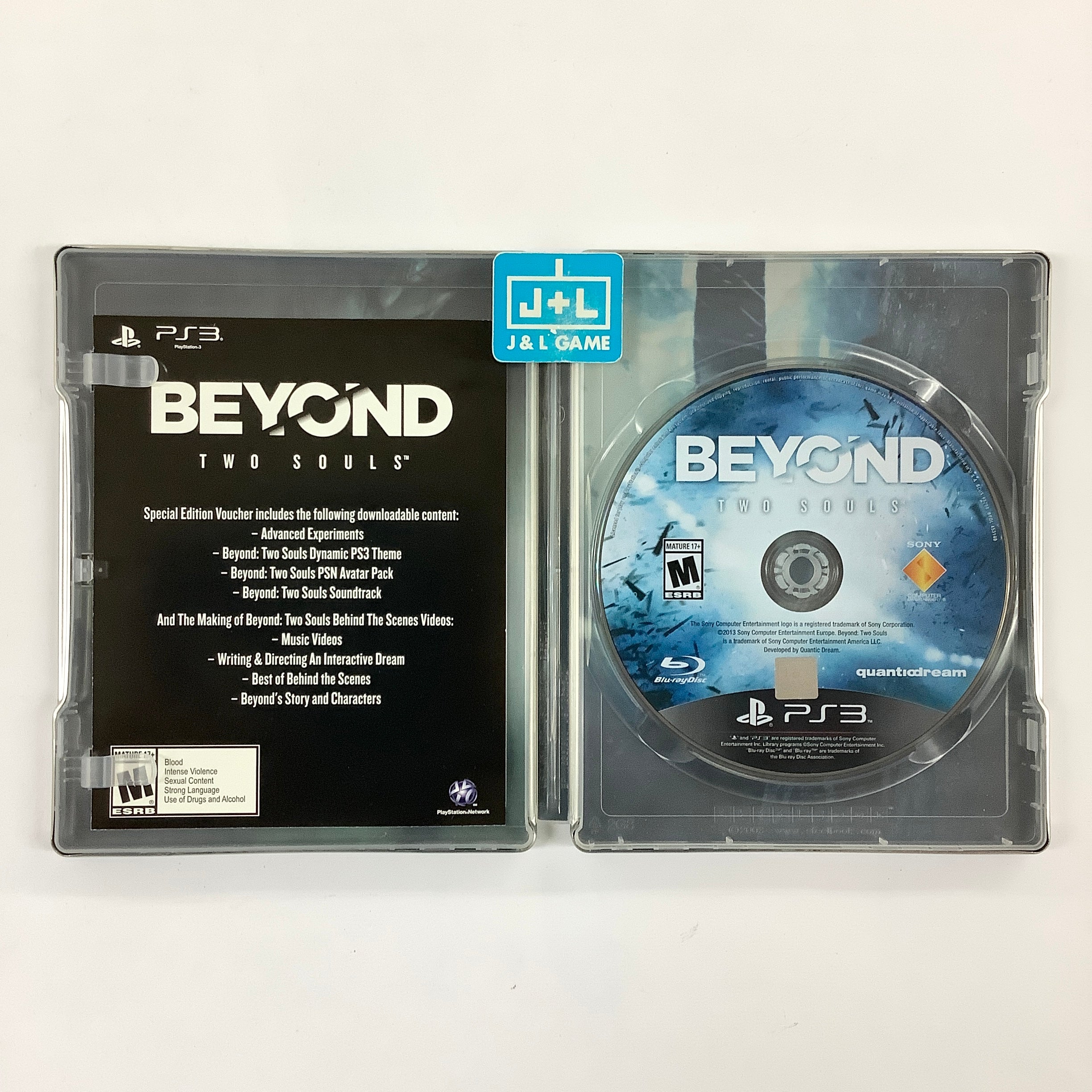 Beyond: Two Souls (Special Edition) - (PS3) PlayStation 3 [Pre-Owned] Video Games SCEI   