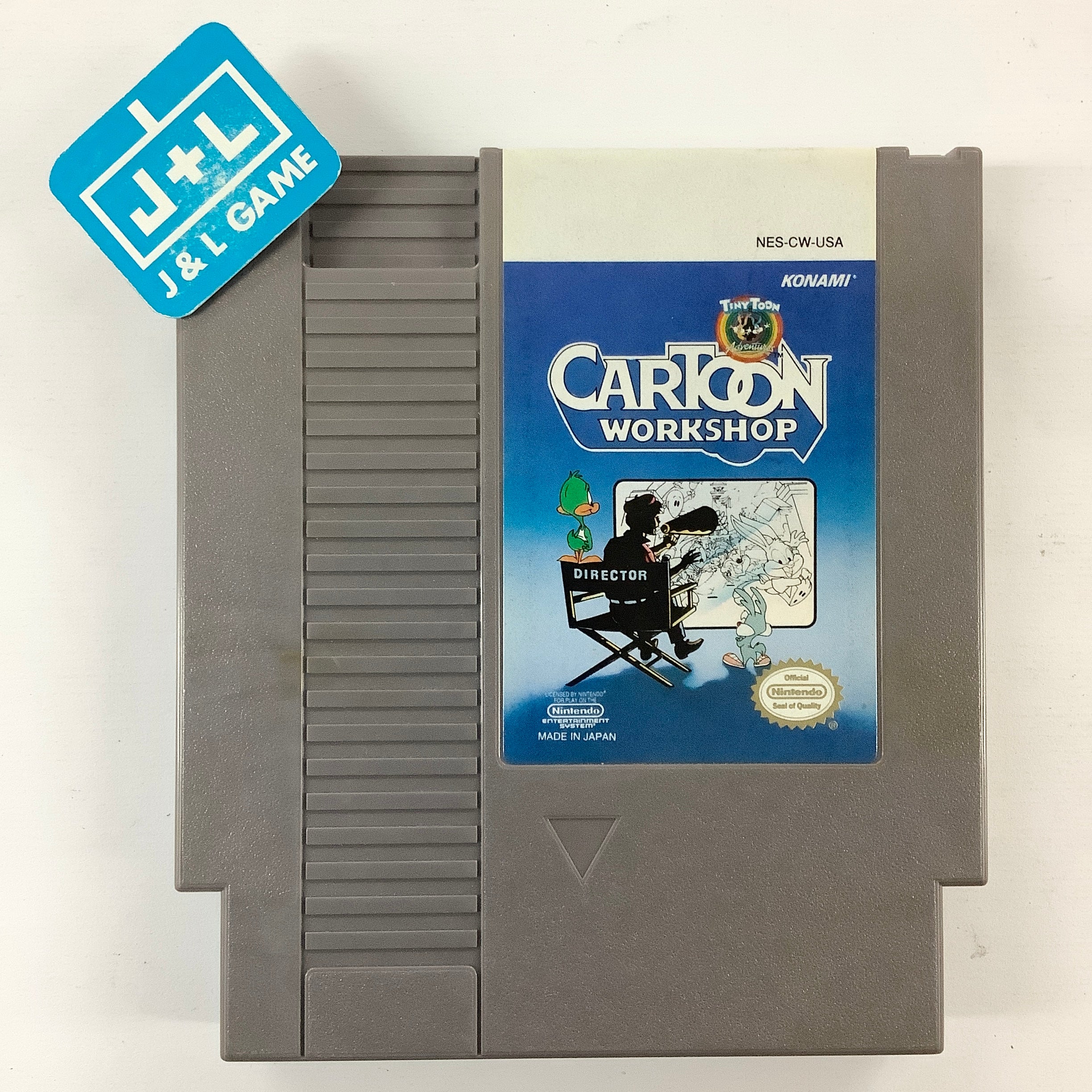 Tiny Toon Adventures: Cartoon Workshop - (NES) Nintendo Entertainment System [Pre-Owned] Video Games Konami   