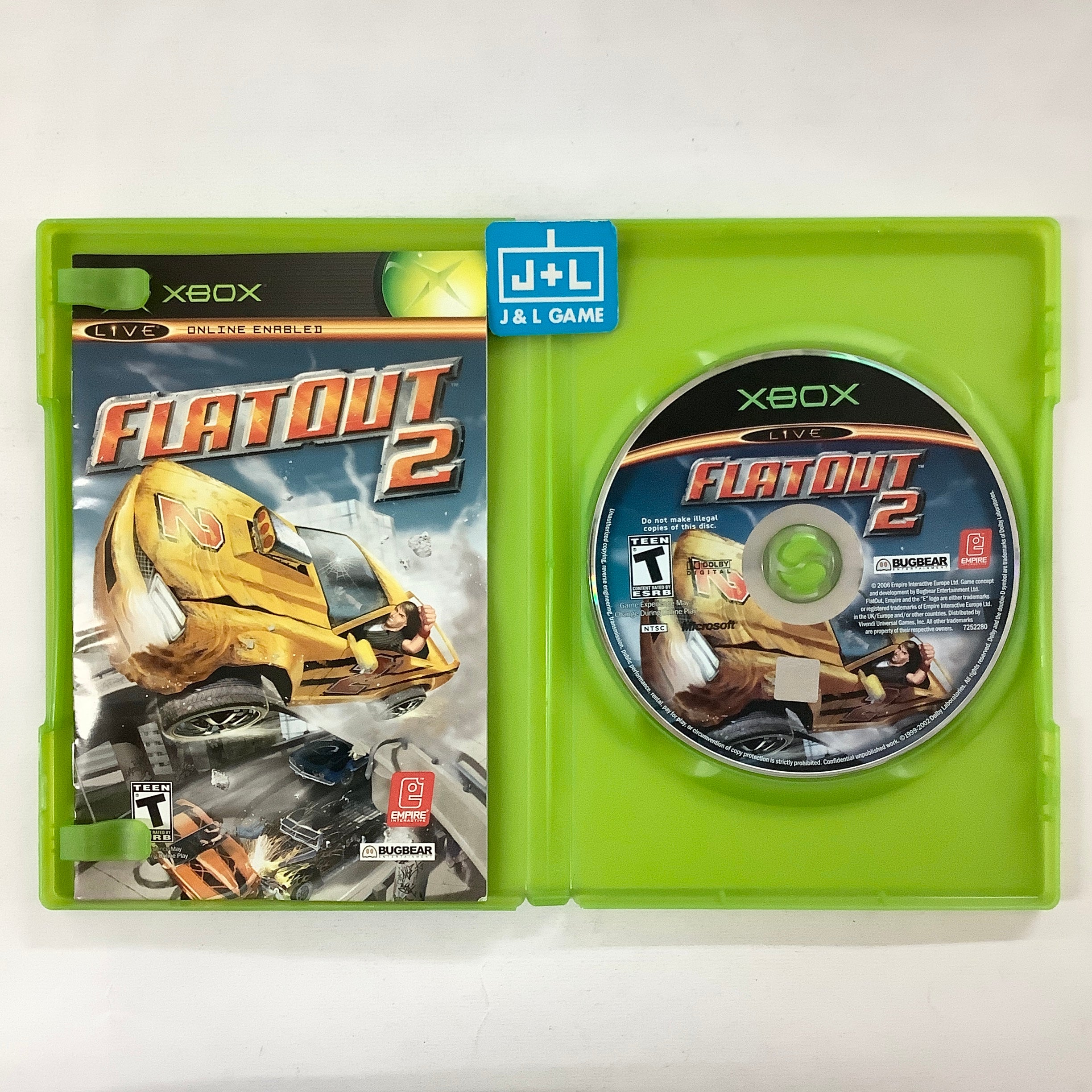 FlatOut 2 - (XB) Xbox [Pre-Owned] Video Games Vivendi Games   