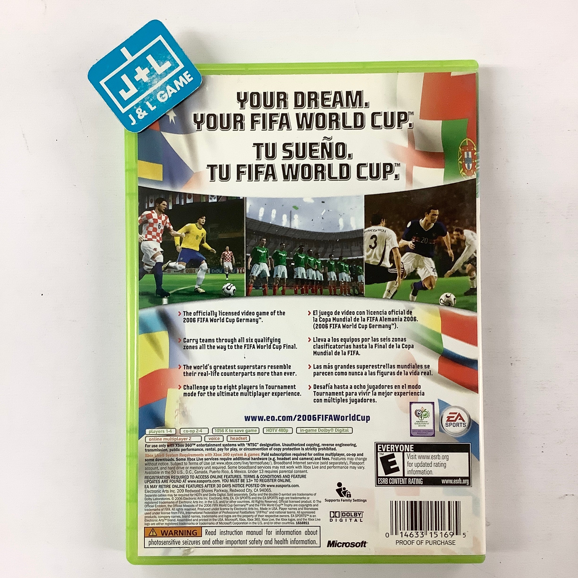 FIFA World Cup: Germany 2006 - Xbox 360 [Pre-Owned] Video Games Electronic Arts   