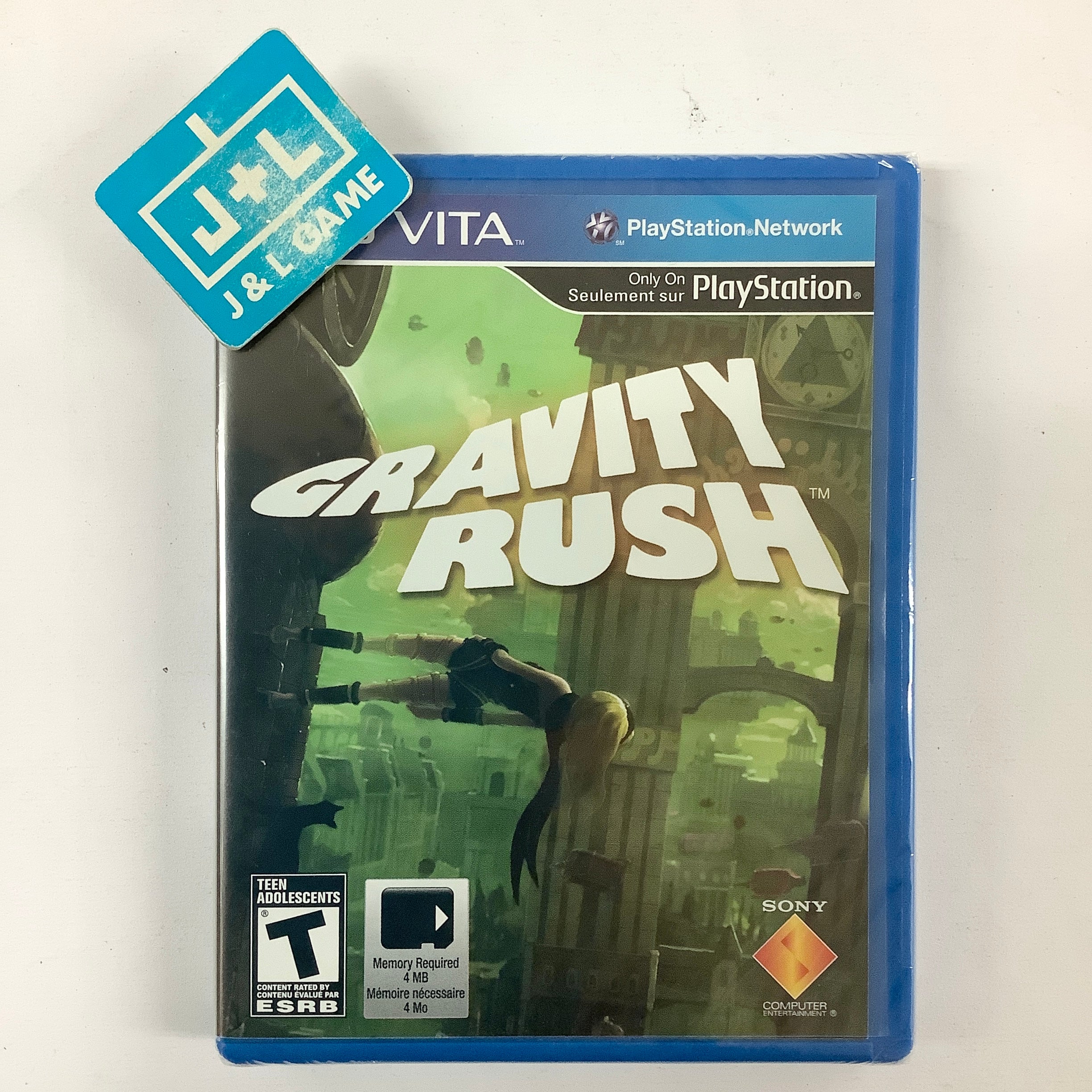 Gravity Rush (Canada) - (PSV) PlayStation Vita Video Games SCEA   